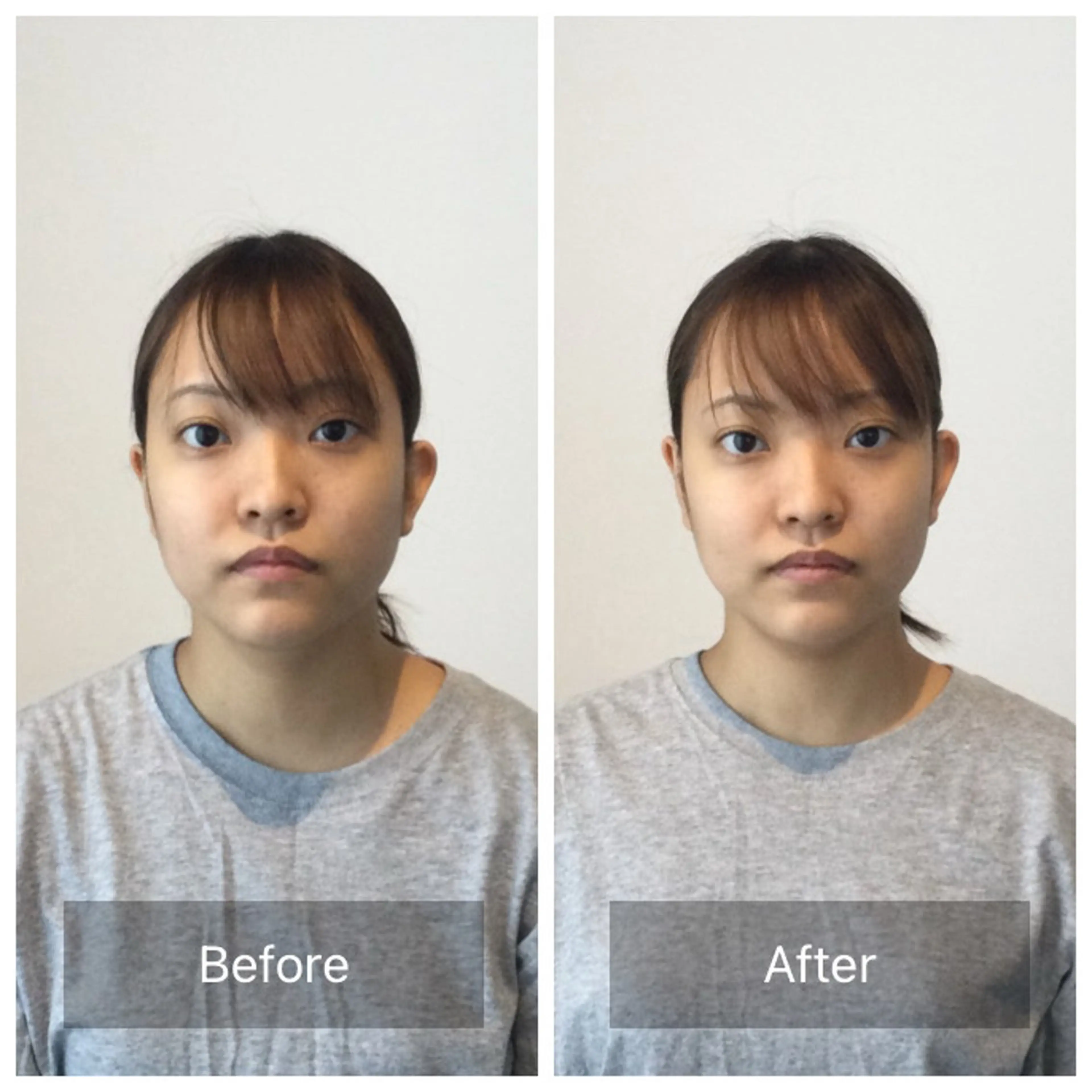 『施術後アンケート』ミニモ限定小顔ケアと骨盤ケア＋お悩み別OP50分¥15900-＜小顔解消/小顔姿勢/顔のバランス＞の写真