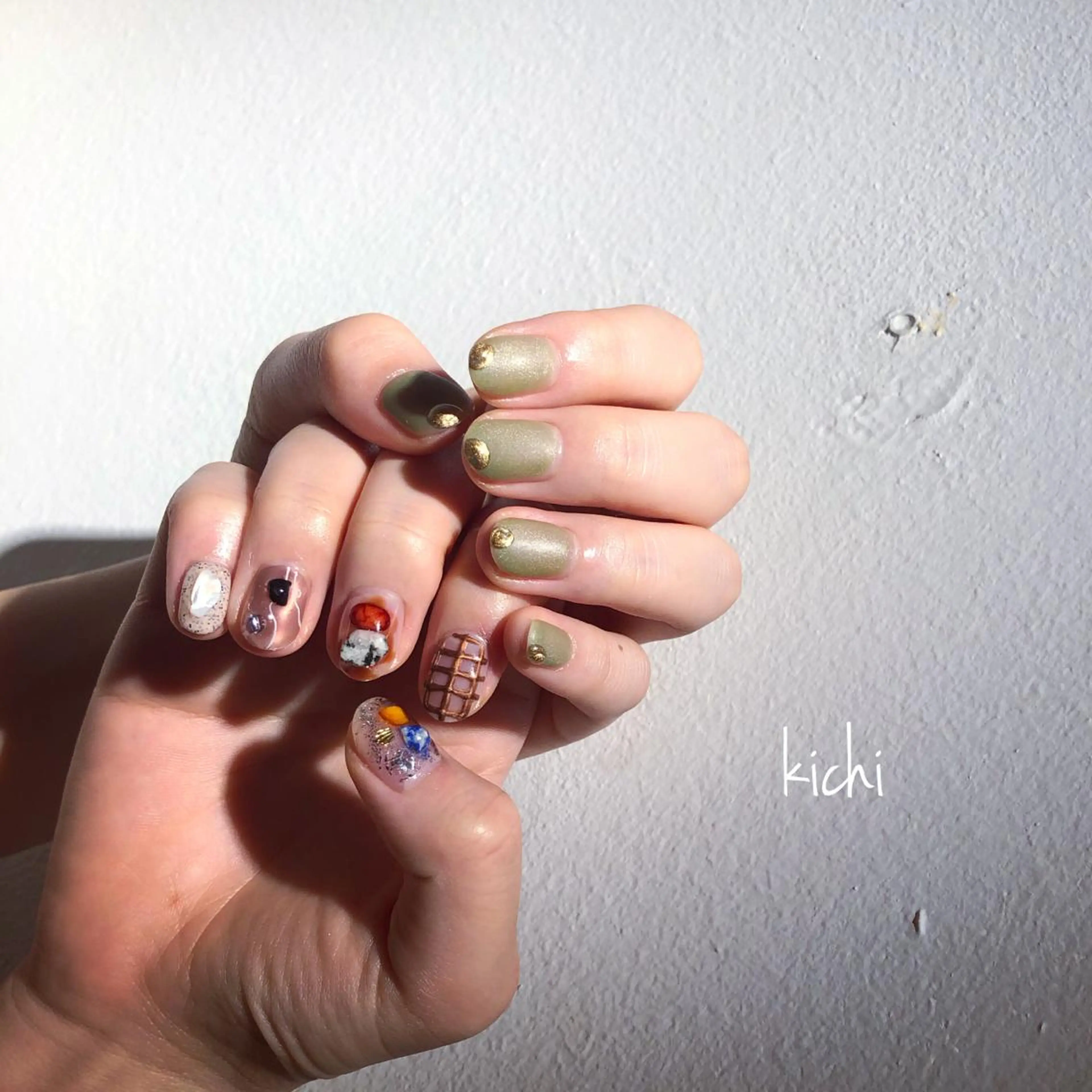 ネイル kichi･:* みじゅのネイルデザイン