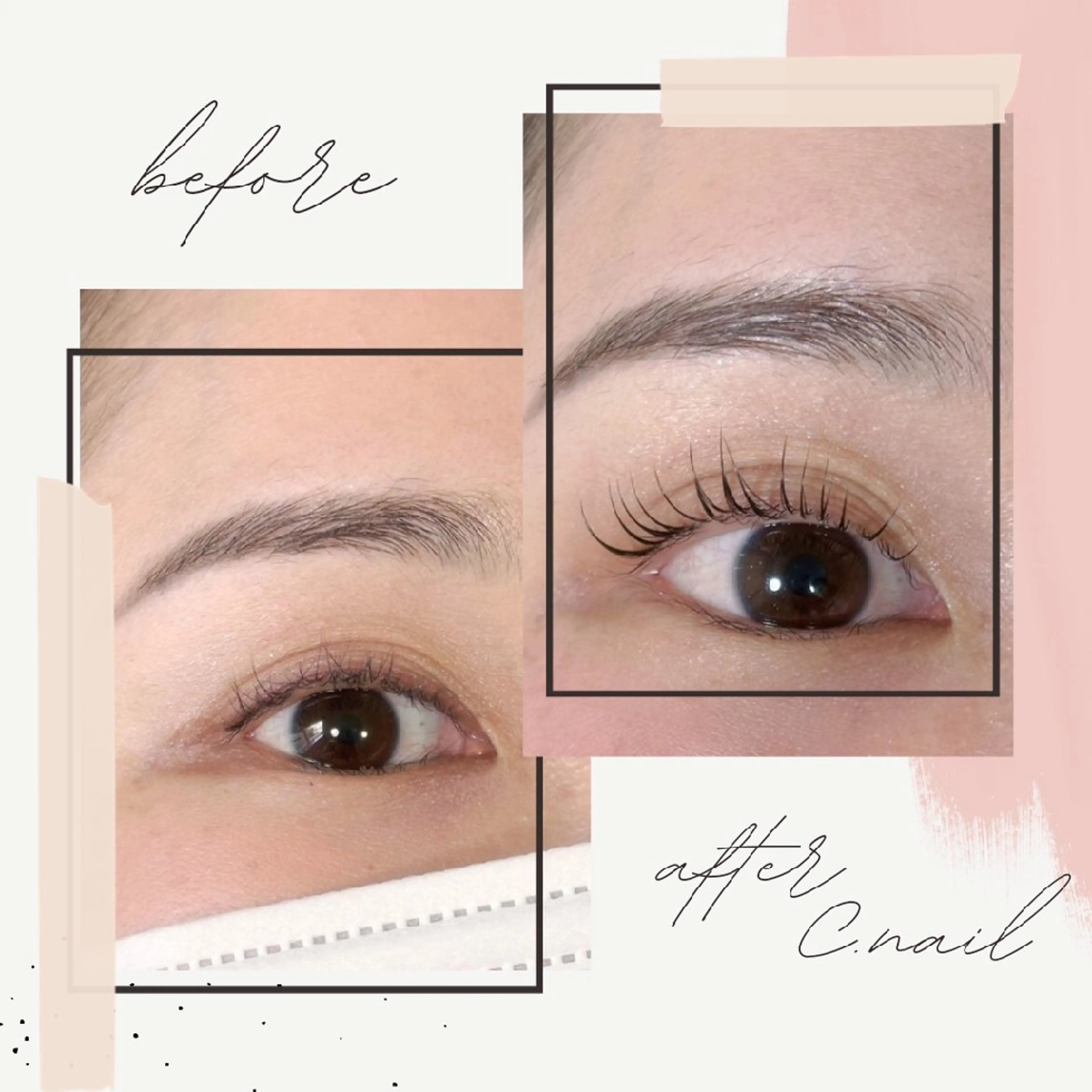 マツエク・マツパ マツパ C.Nail&EYE 　chiharuのマツエク・マツパデザイン