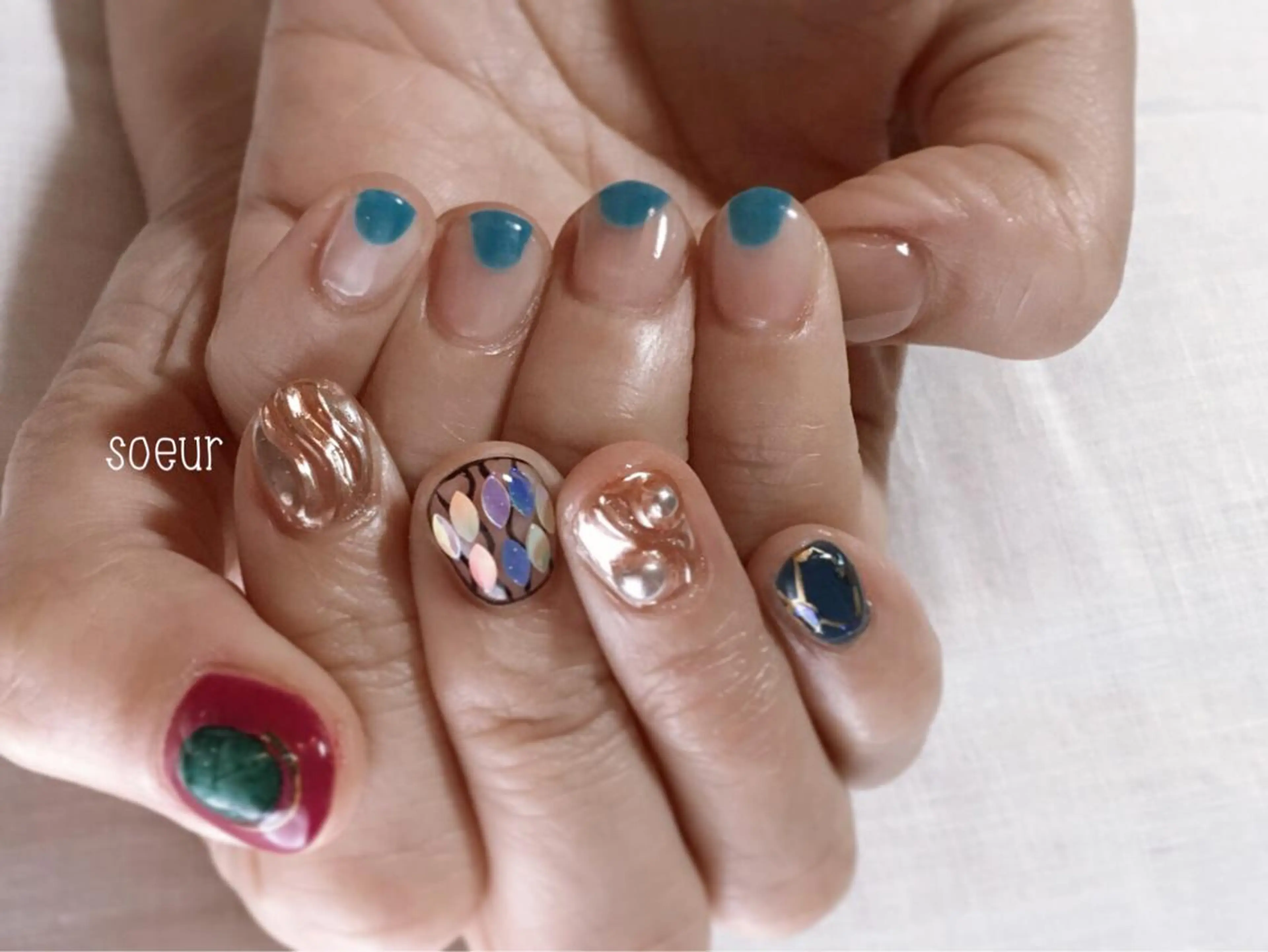 ネイル soeur_ 武蔵浦和のネイルデザイン