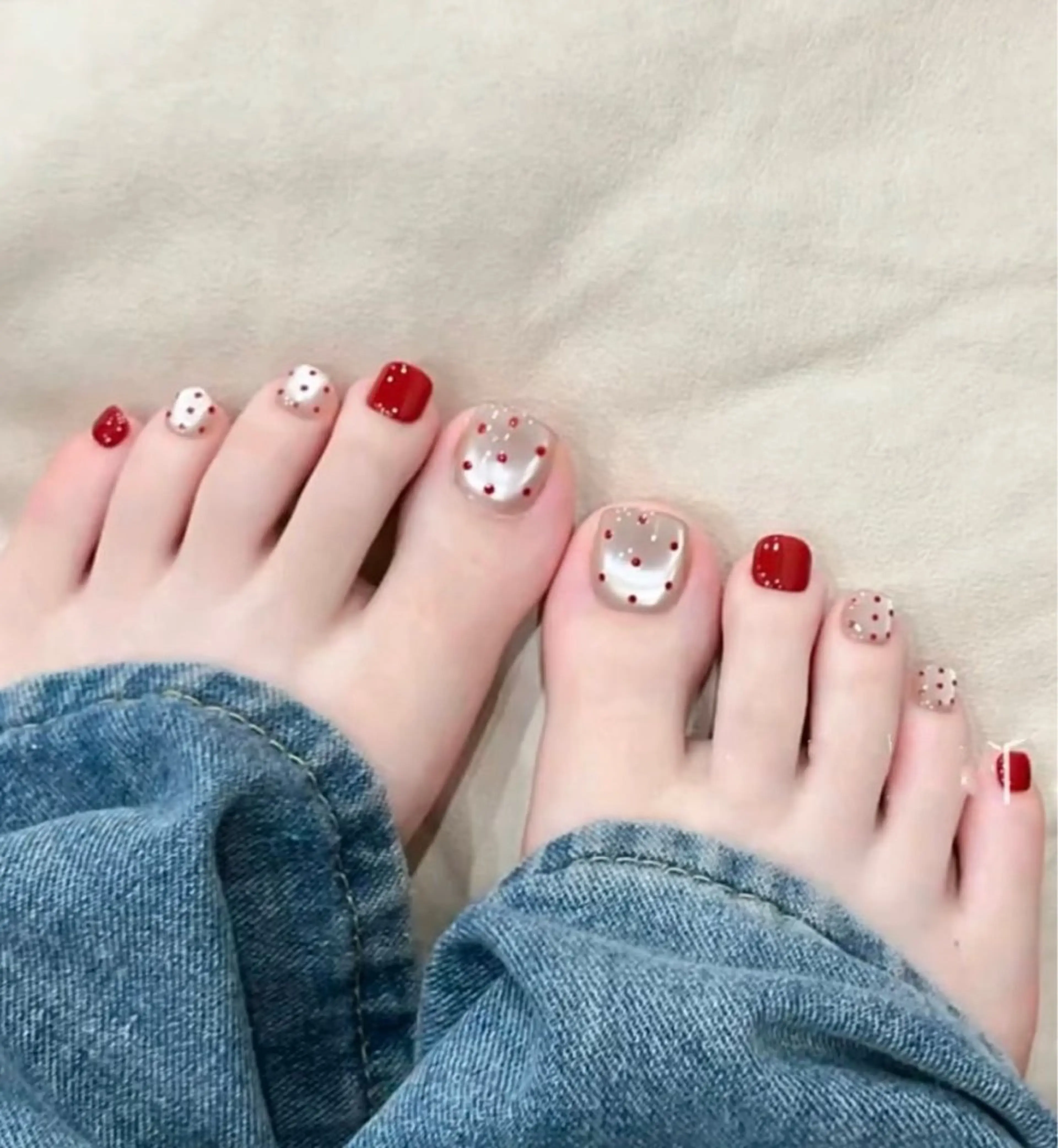 [フット]持ち込みシンプルアートコース￥7980の写真