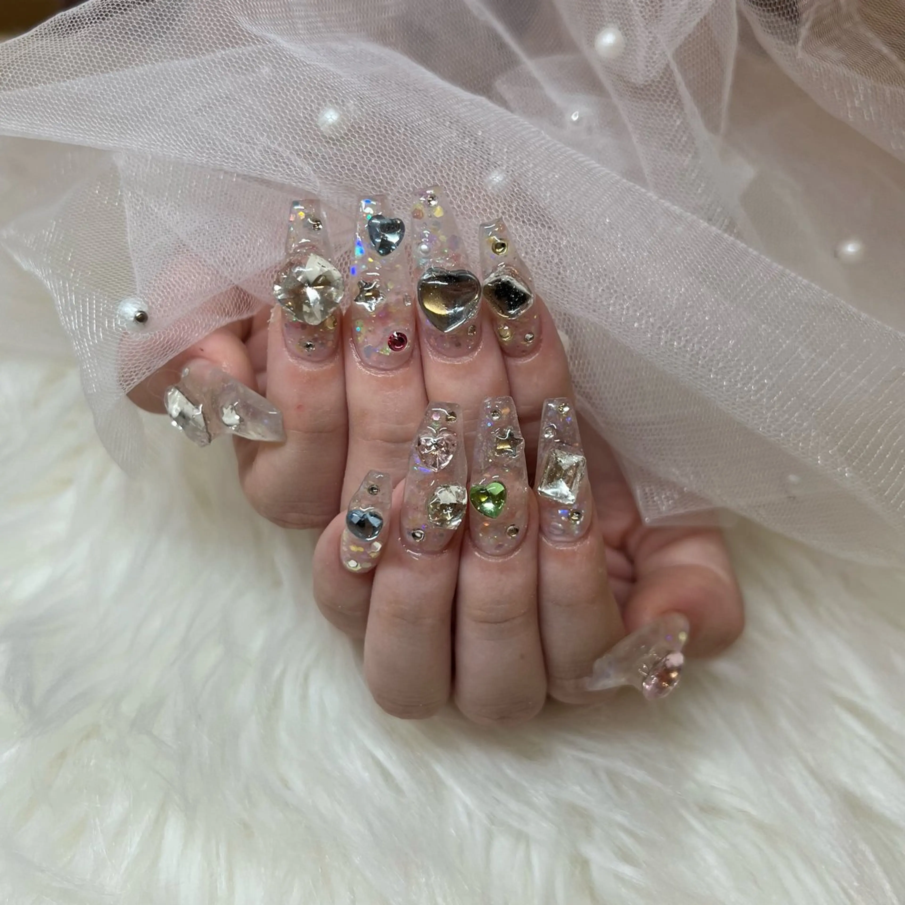 ネイル スカルプネイル LOVENAIL Jrネイリストはるかのネイルデザイン