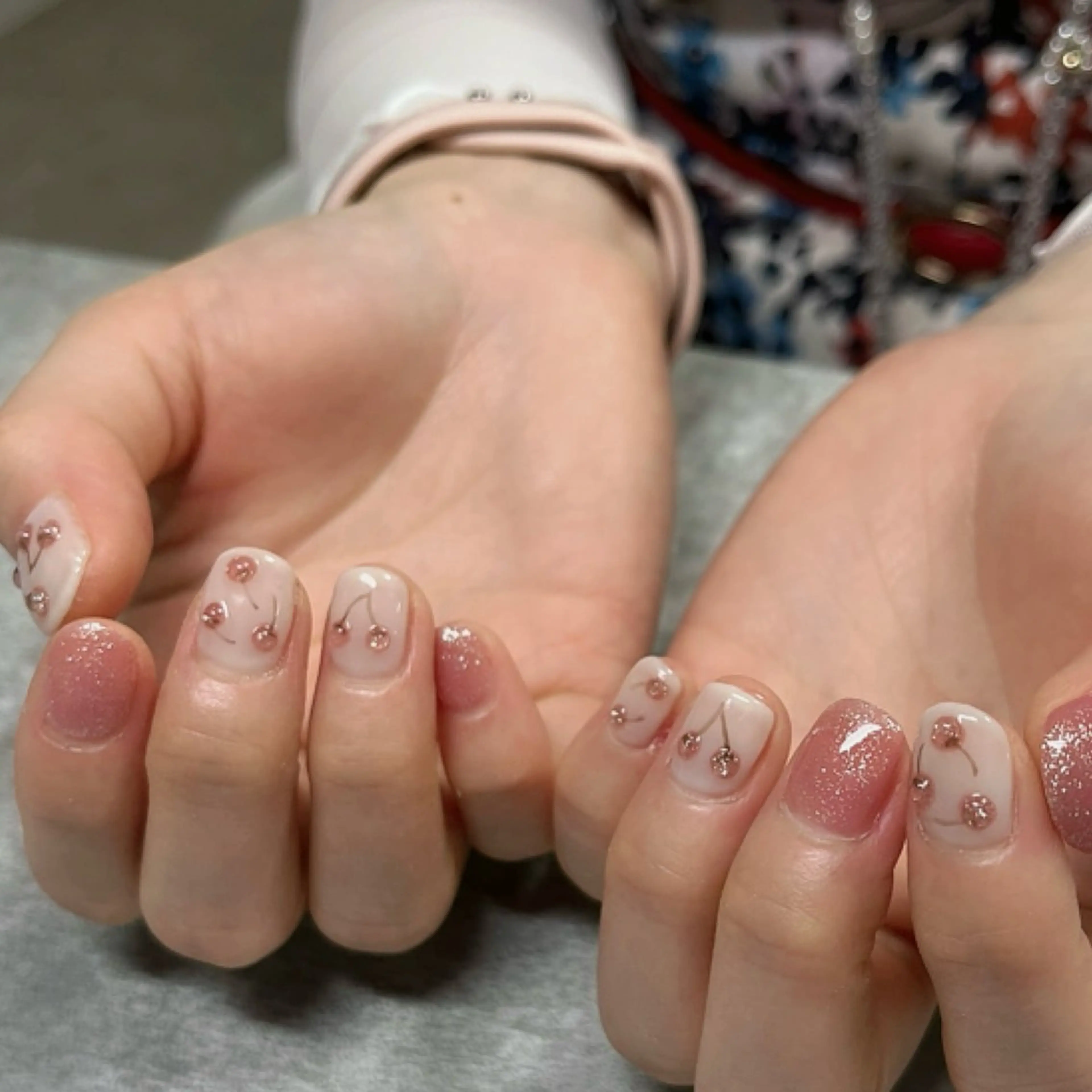 ネイル ハンドネイル Protea きぬがわ らむのネイルデザイン