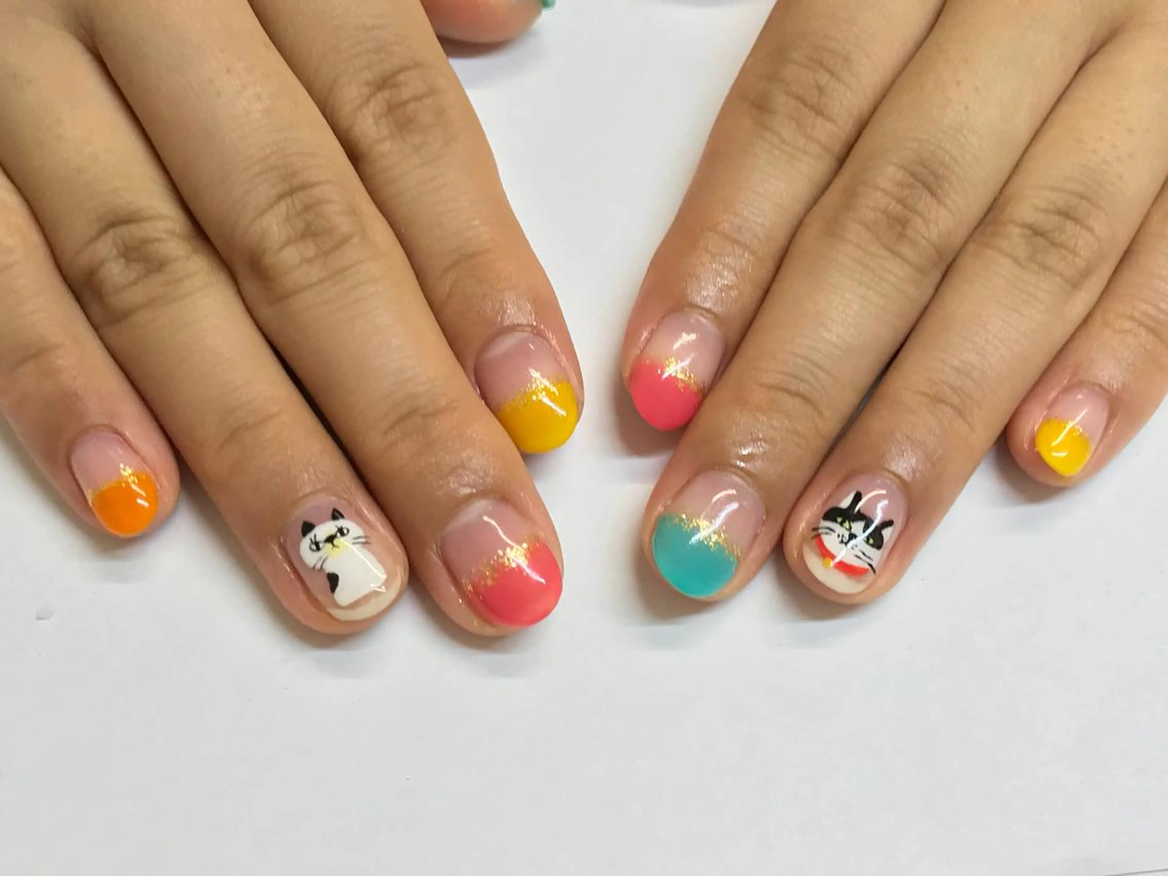 ネイル アートネイル 持ち込み 山崎 みゆきのネイルデザイン