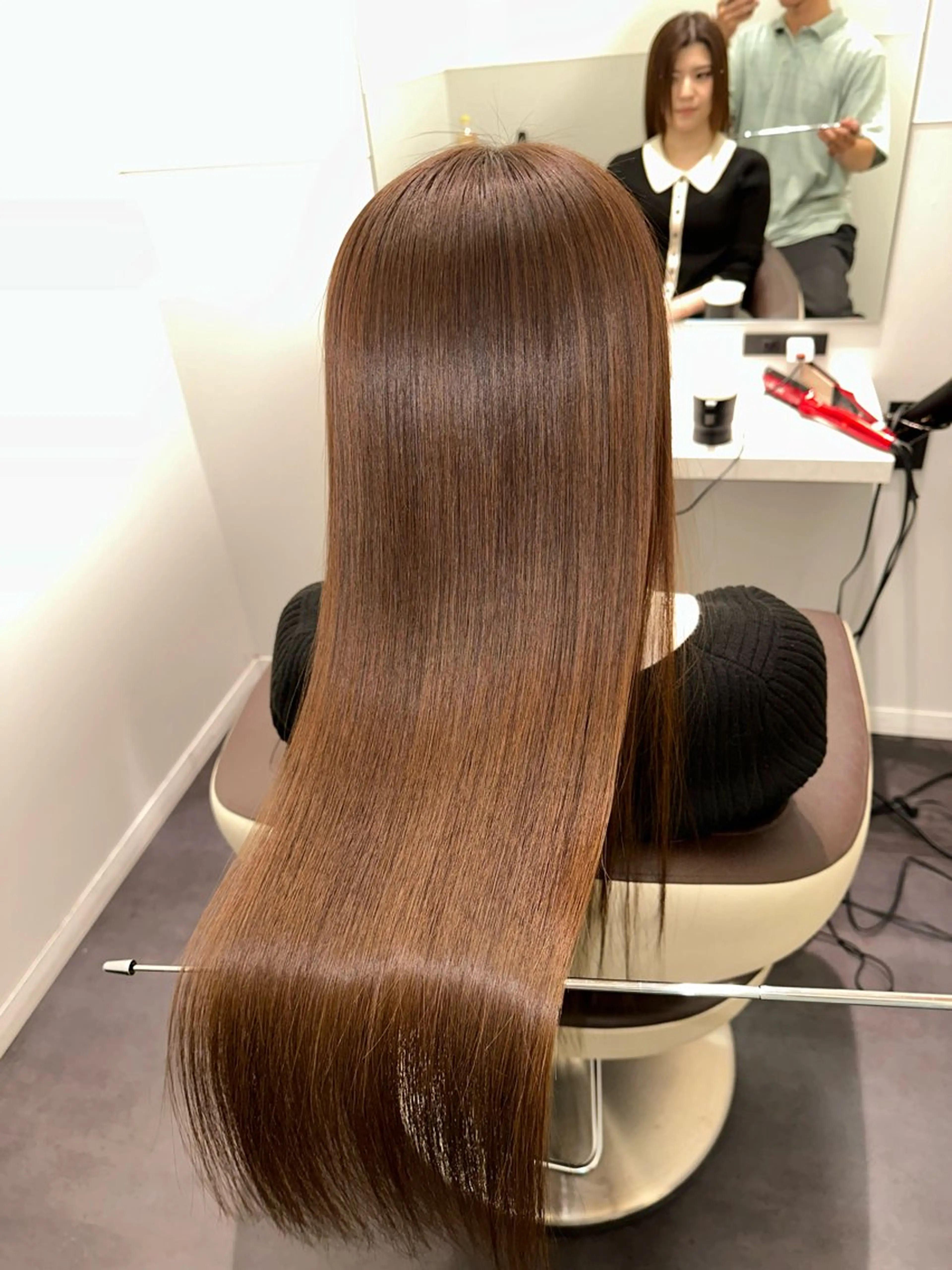 セミロング 縮毛矯正 Wisteria所属・美髪特化✨ 伊織✨縮毛矯正✨のヘアスタイル