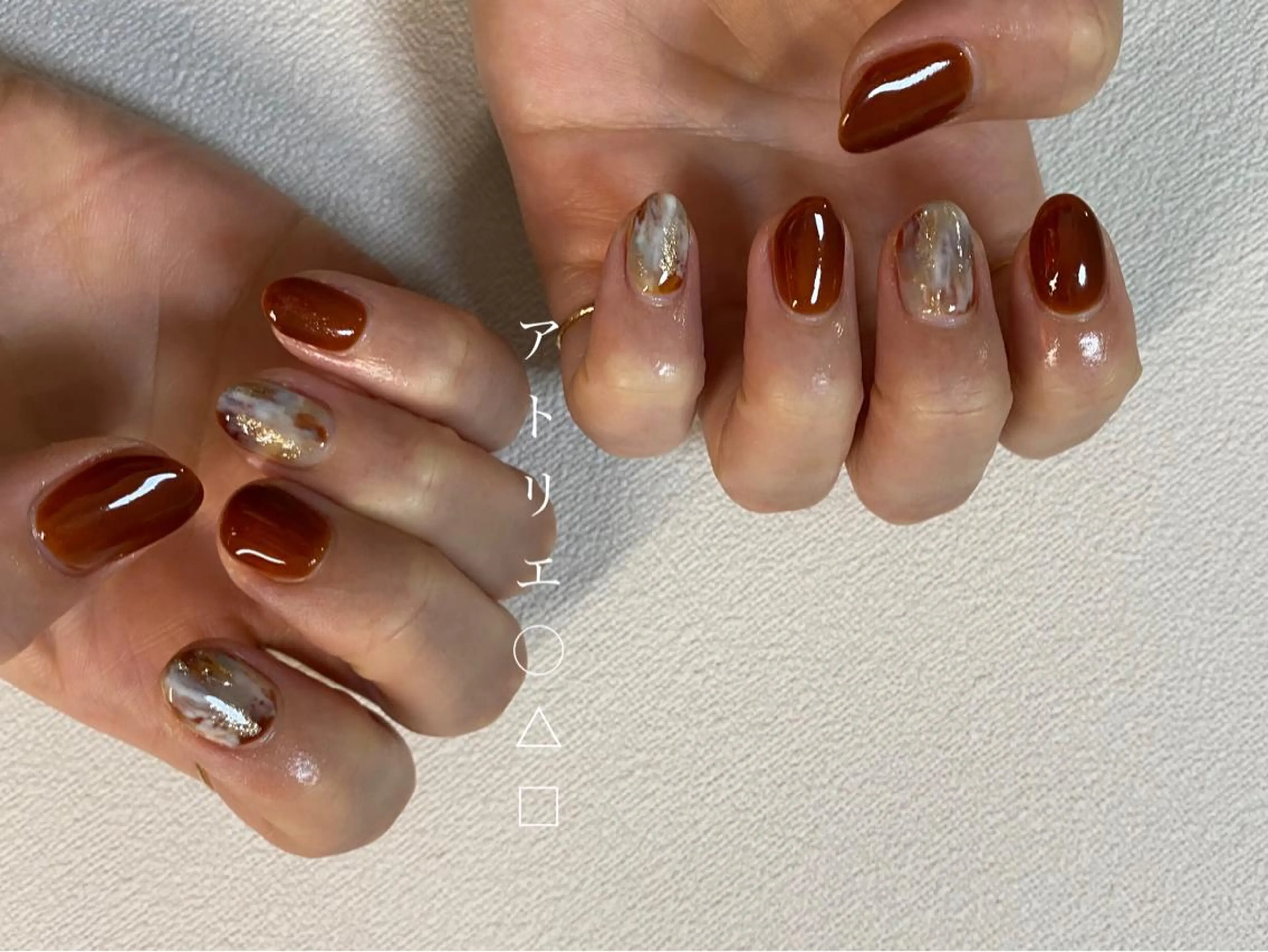 ネイル ハンドネイル アトリエ ○△□のネイルデザイン