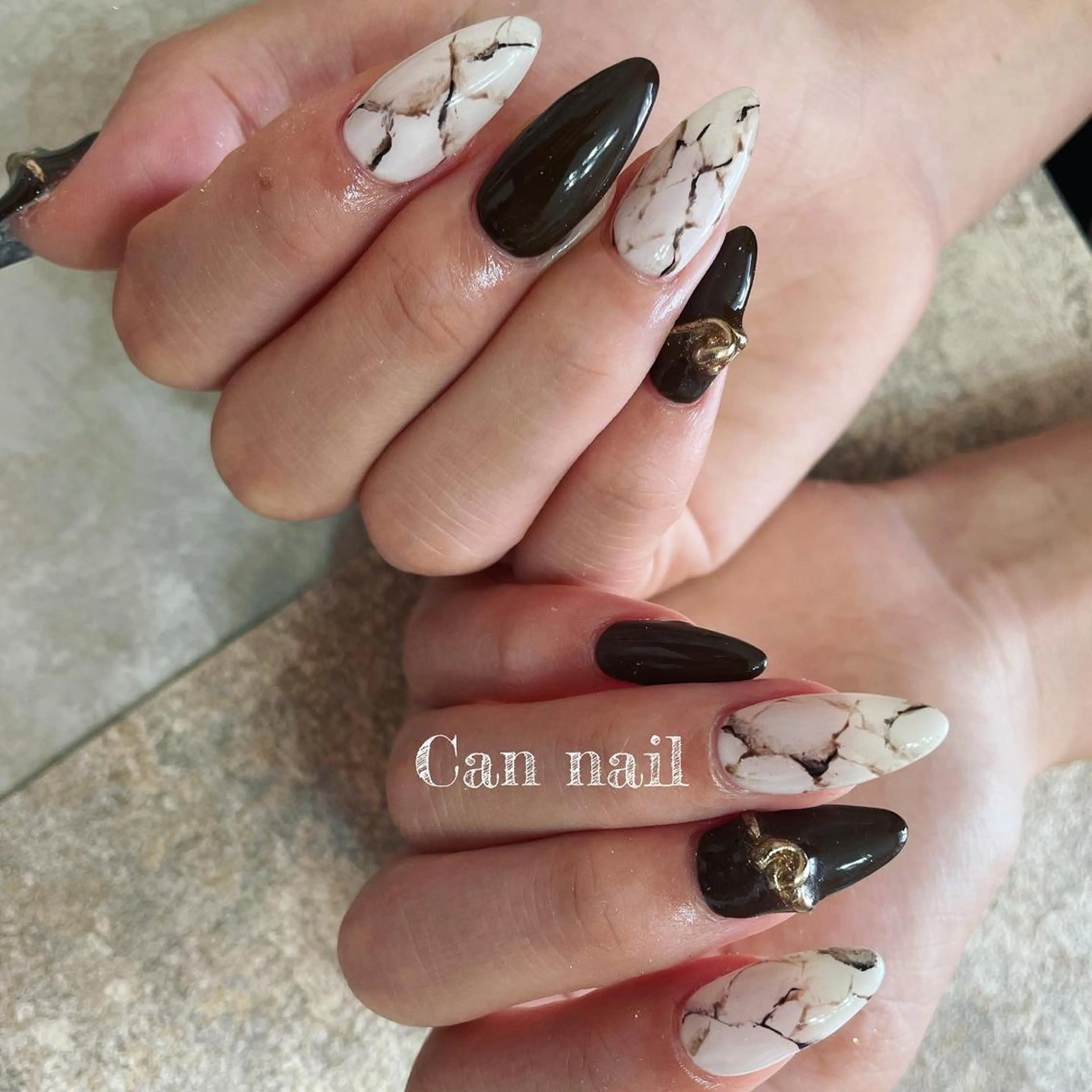 ロング ネイル ハンドネイル Parfum パルファンのネイルデザイン