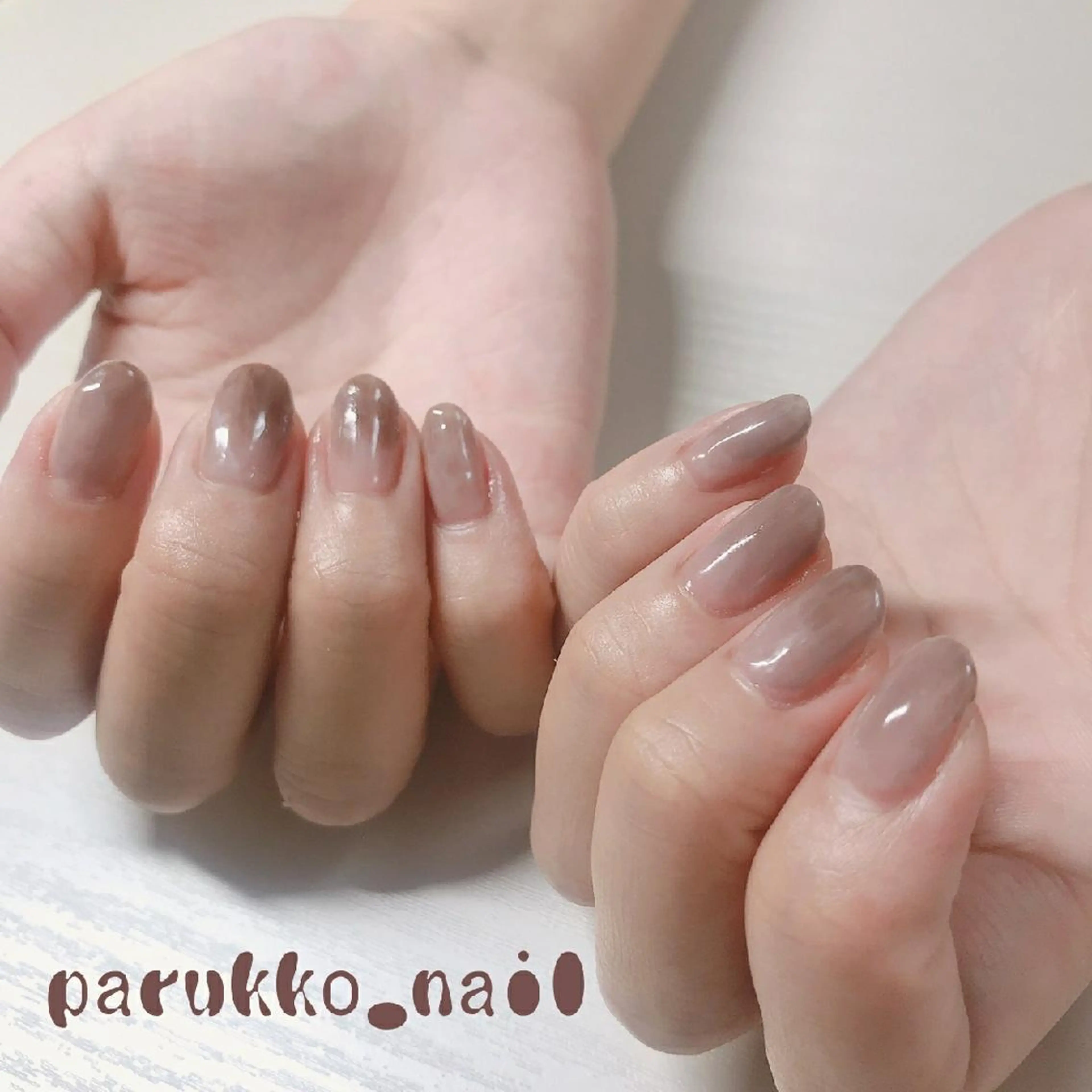 ネイル 爪工房ぱるっこ所属・川岡 香を里のネイルデザイン