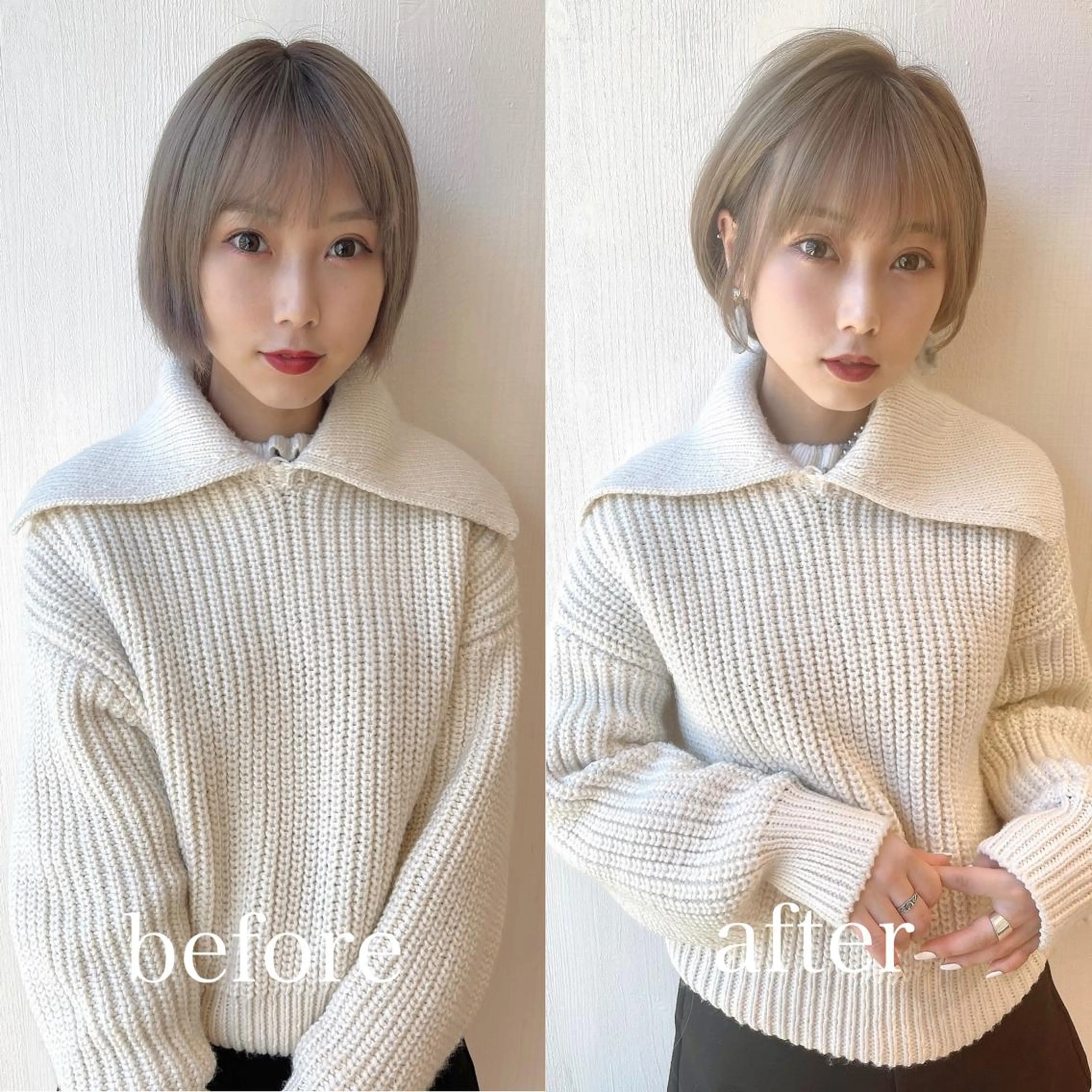 ショート カラー 🌟イメチェン美容師 🌟清水 大輝のヘアスタイル