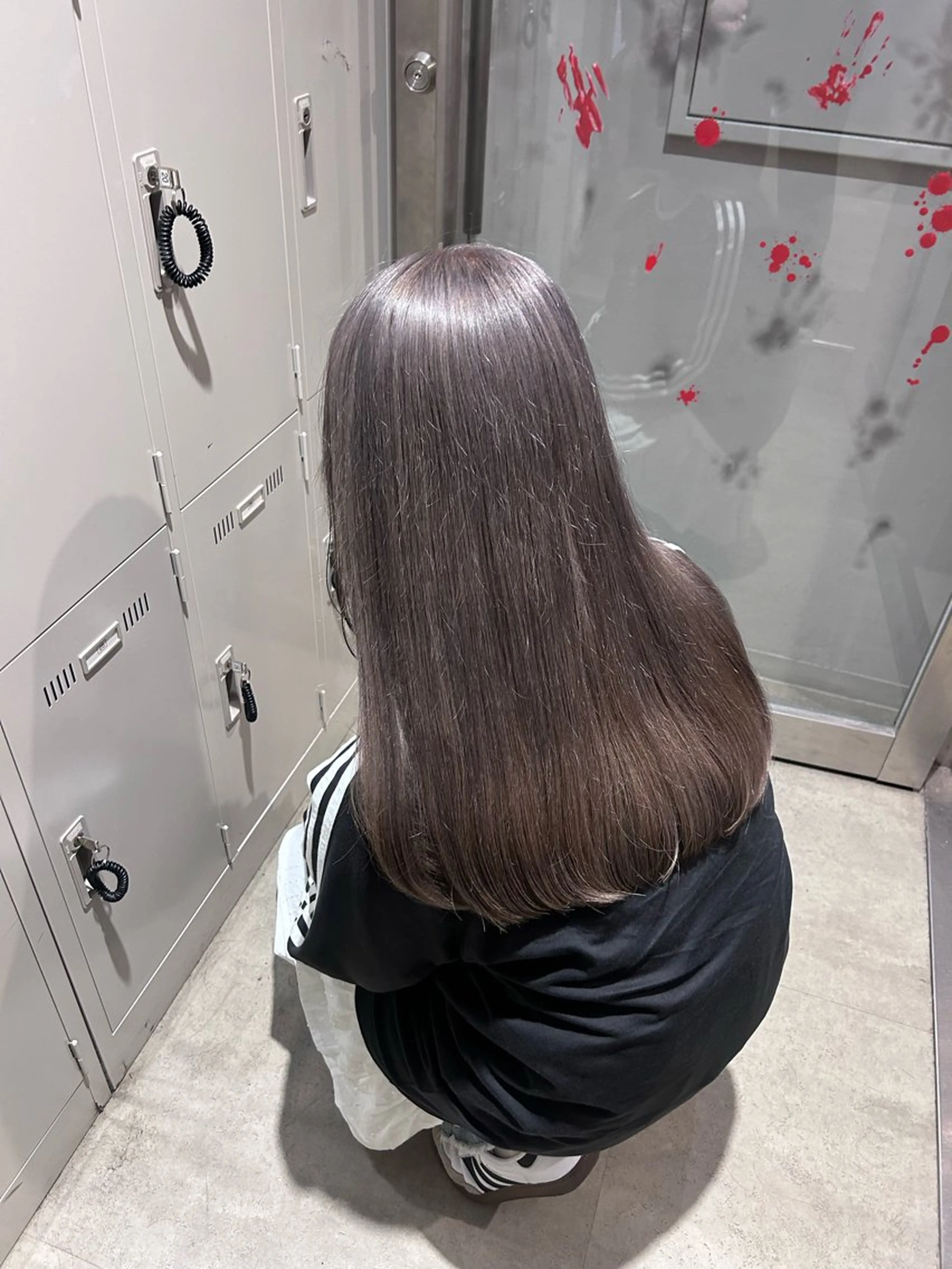 カラー ヘアカラー トリートメント 透明感ベージュ🤎 ナチュラルレイヤーのヘアスタイル