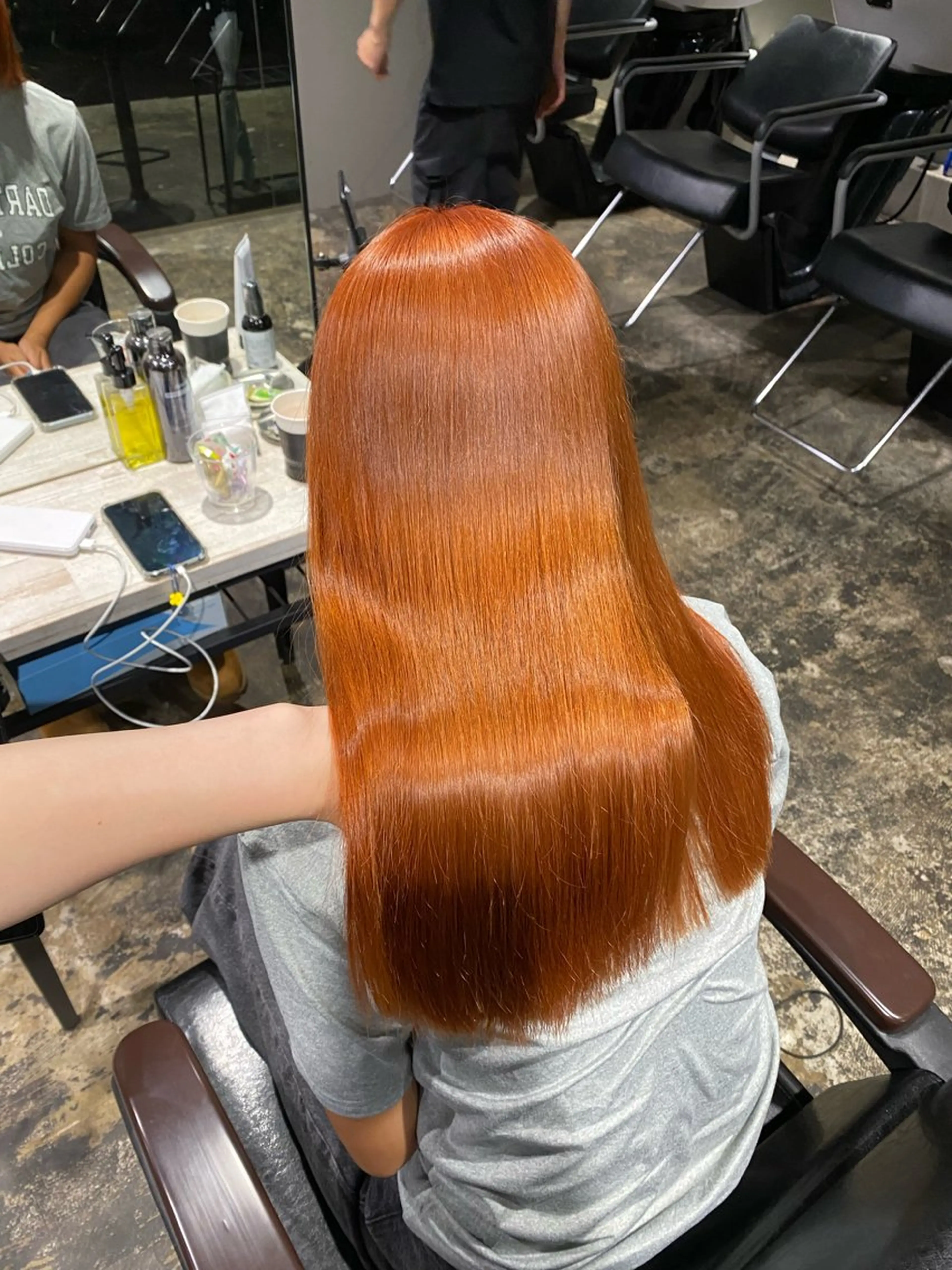 ロング ヘアカラー ハイトーンカラー レイヤー/ juriのヘアスタイル