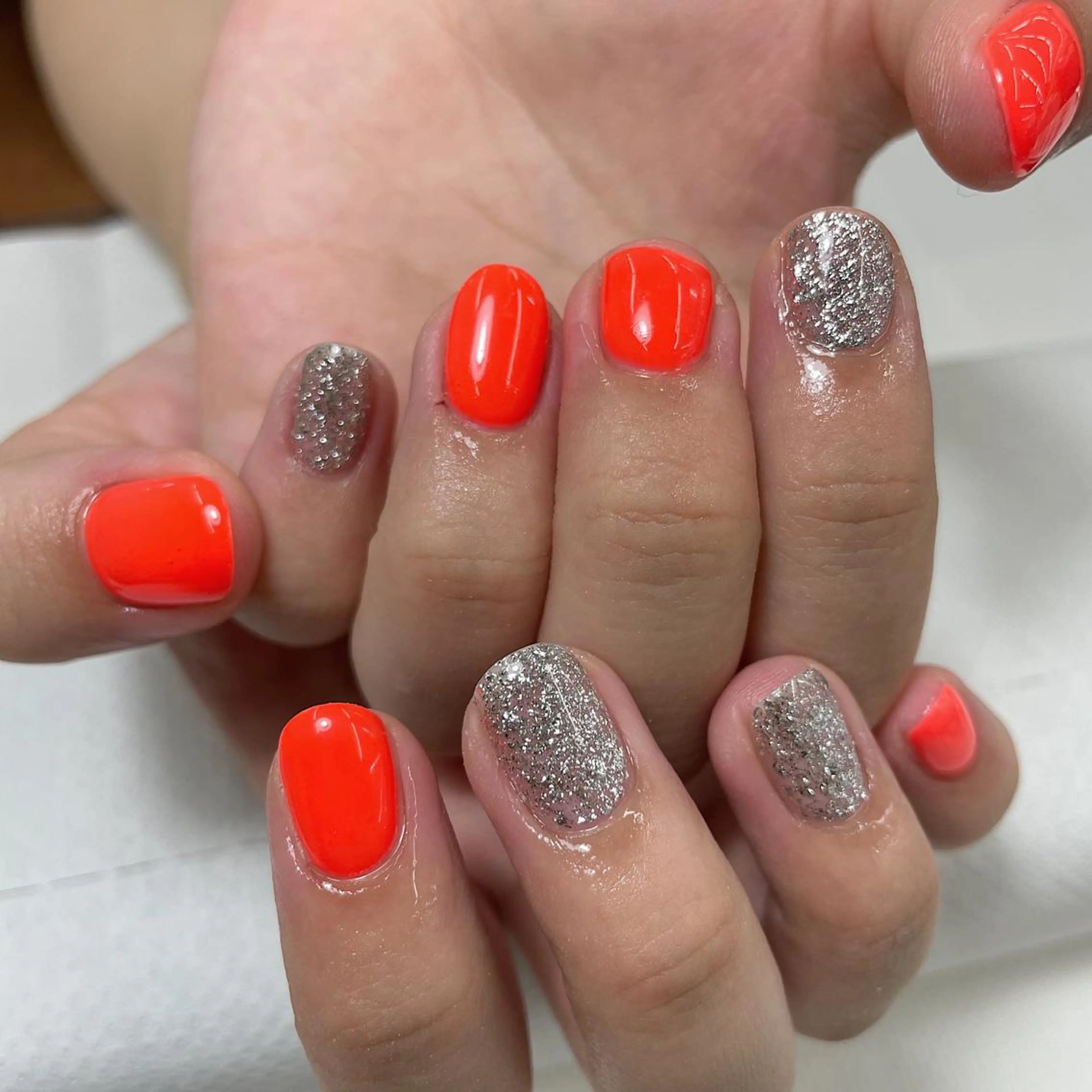 ネイル ラメ(グリッター) 【MAXKELLY】 ᴋᴀɴᴀᴍɪ🫧のネイルデザイン