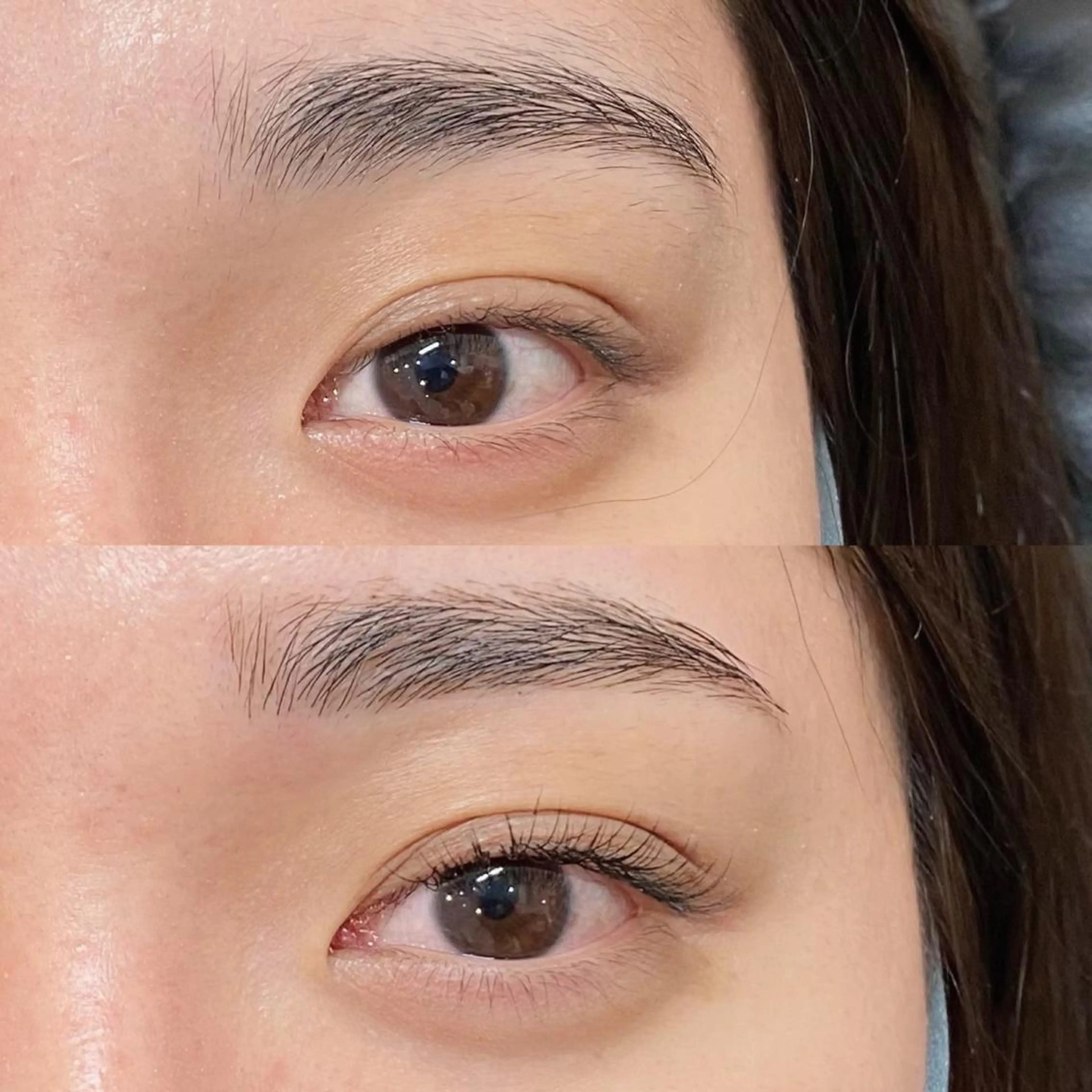 アイブロウ ワックス脱毛 眉カット S SHIORIのネイルデザイン