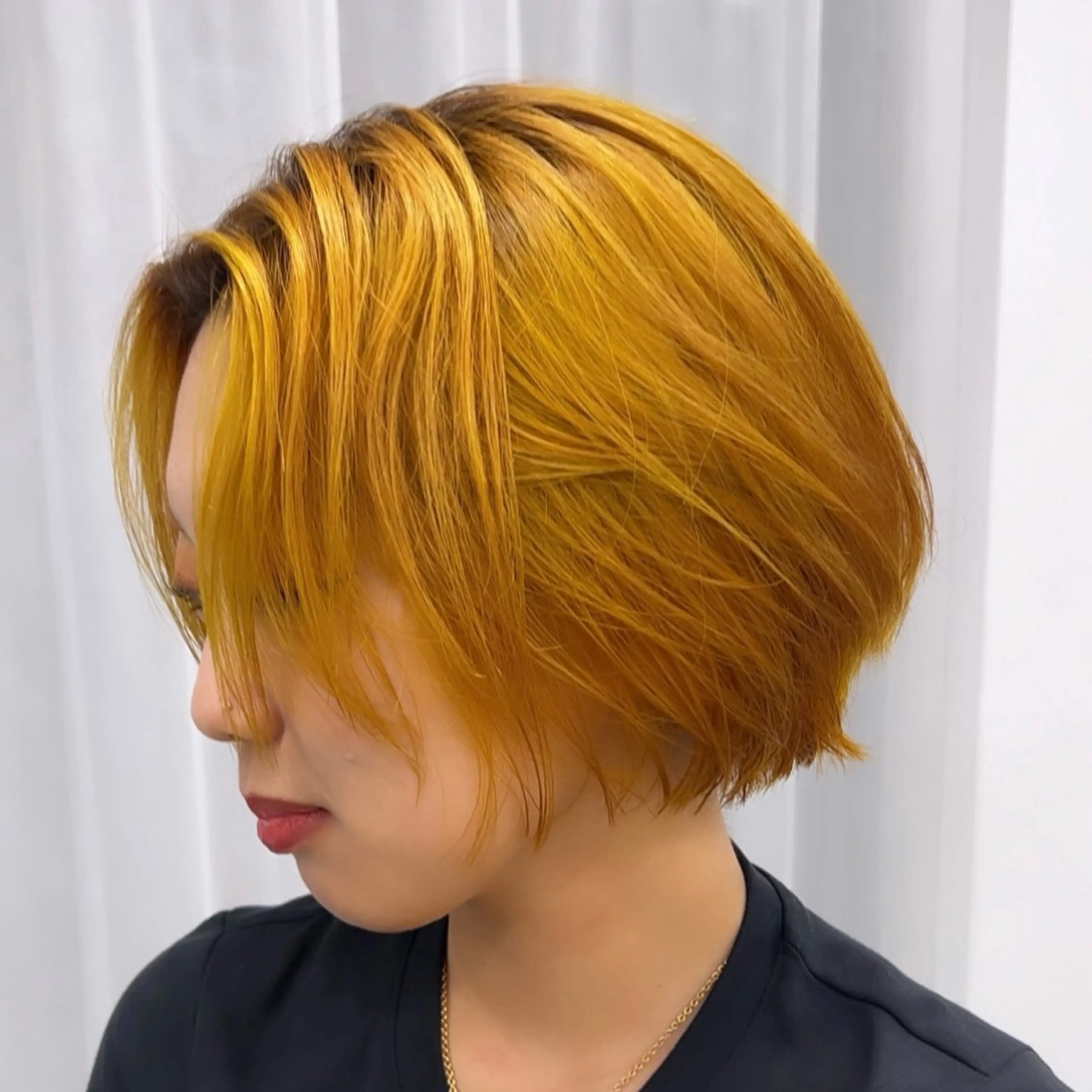 丸みショート、ショートボブの写真