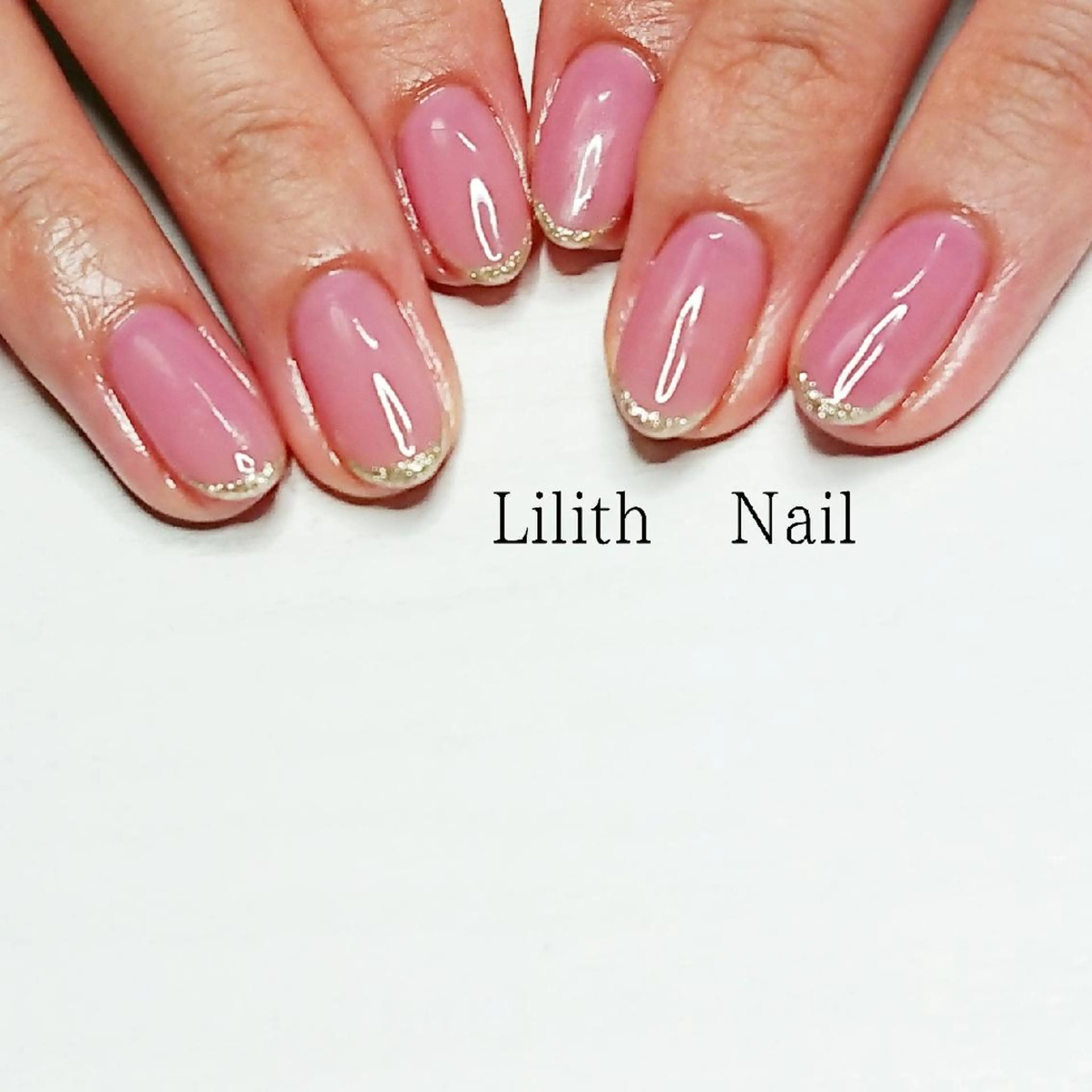 ネイル フレンチネイル ハンドネイル Lilith Nailのネイルデザイン