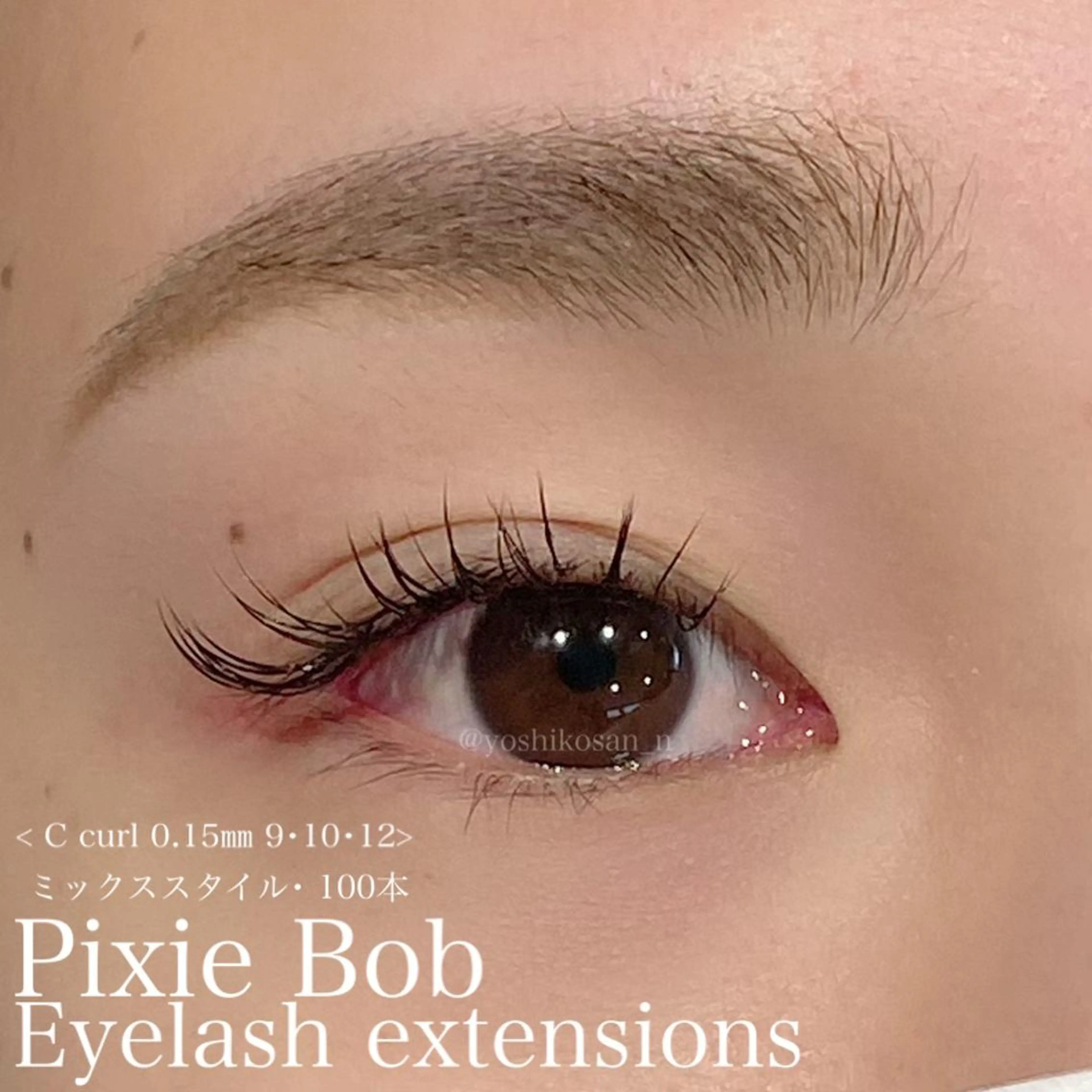 マツエク・マツパ Pixie Bob 🐈‍⬛　位田のマツエク・マツパデザイン