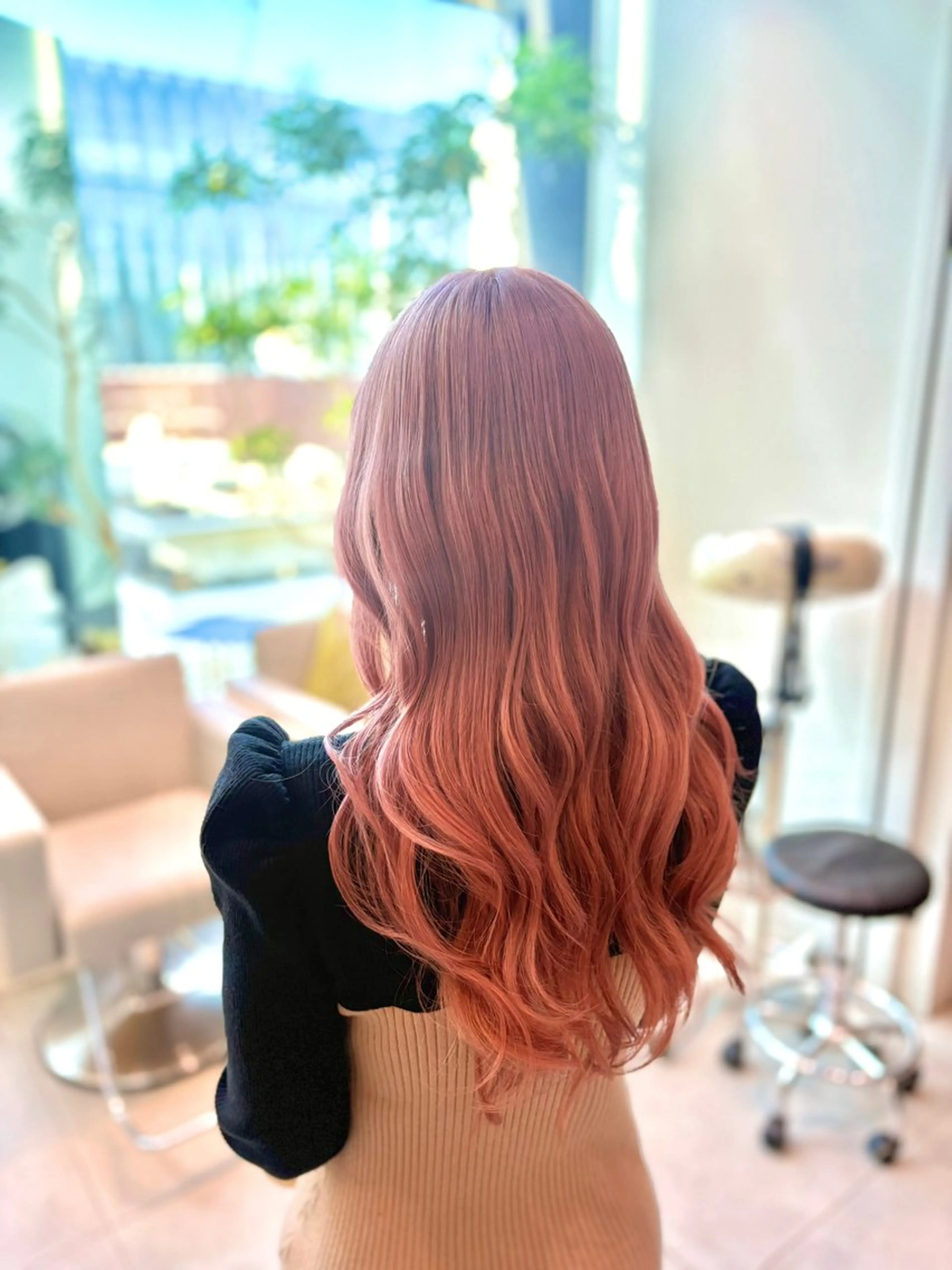 セミロング カラー カラー専門美容師🫧 舘田千乃🫧のヘアスタイル