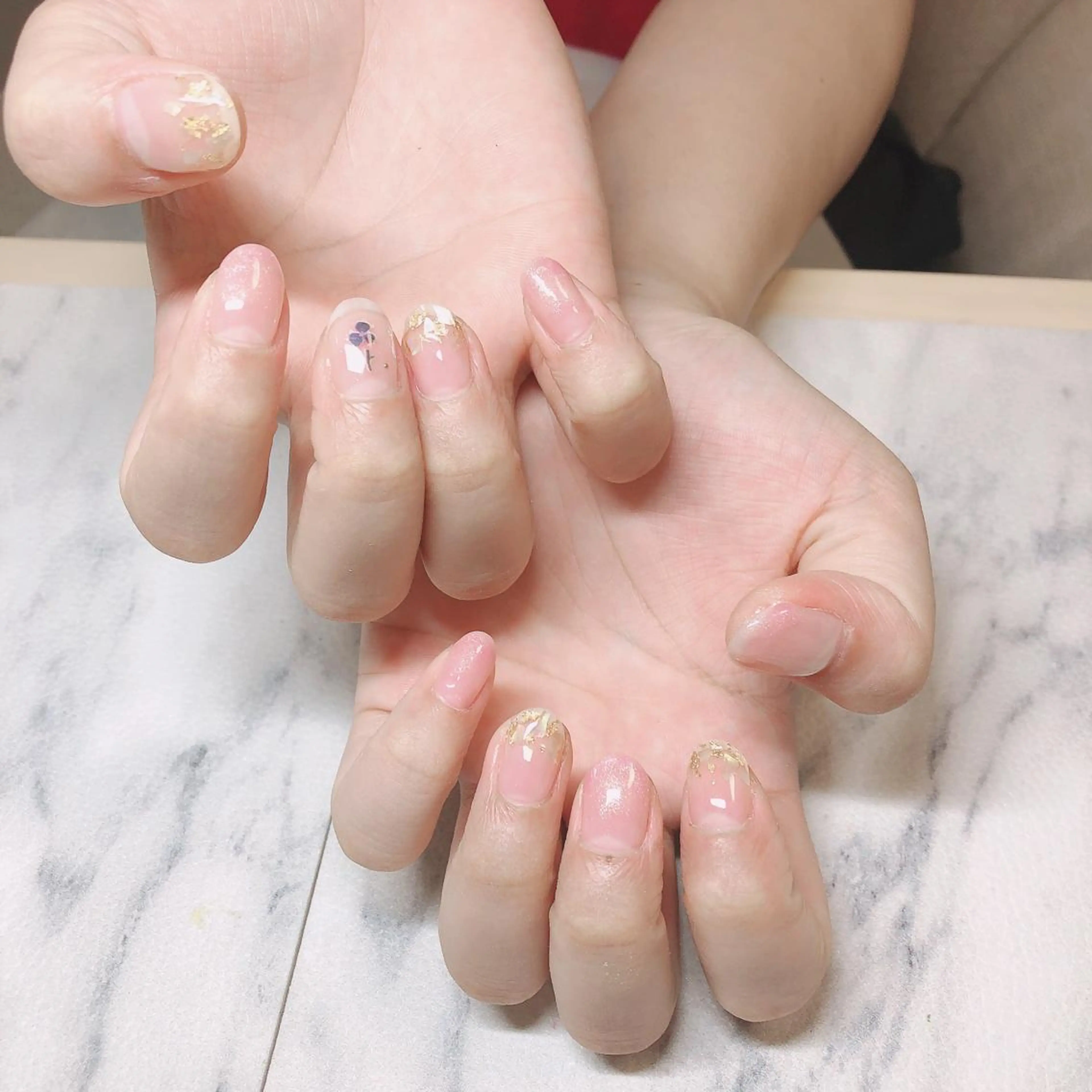 ネイル オフィスネイル 結城 怜菜のネイルデザイン