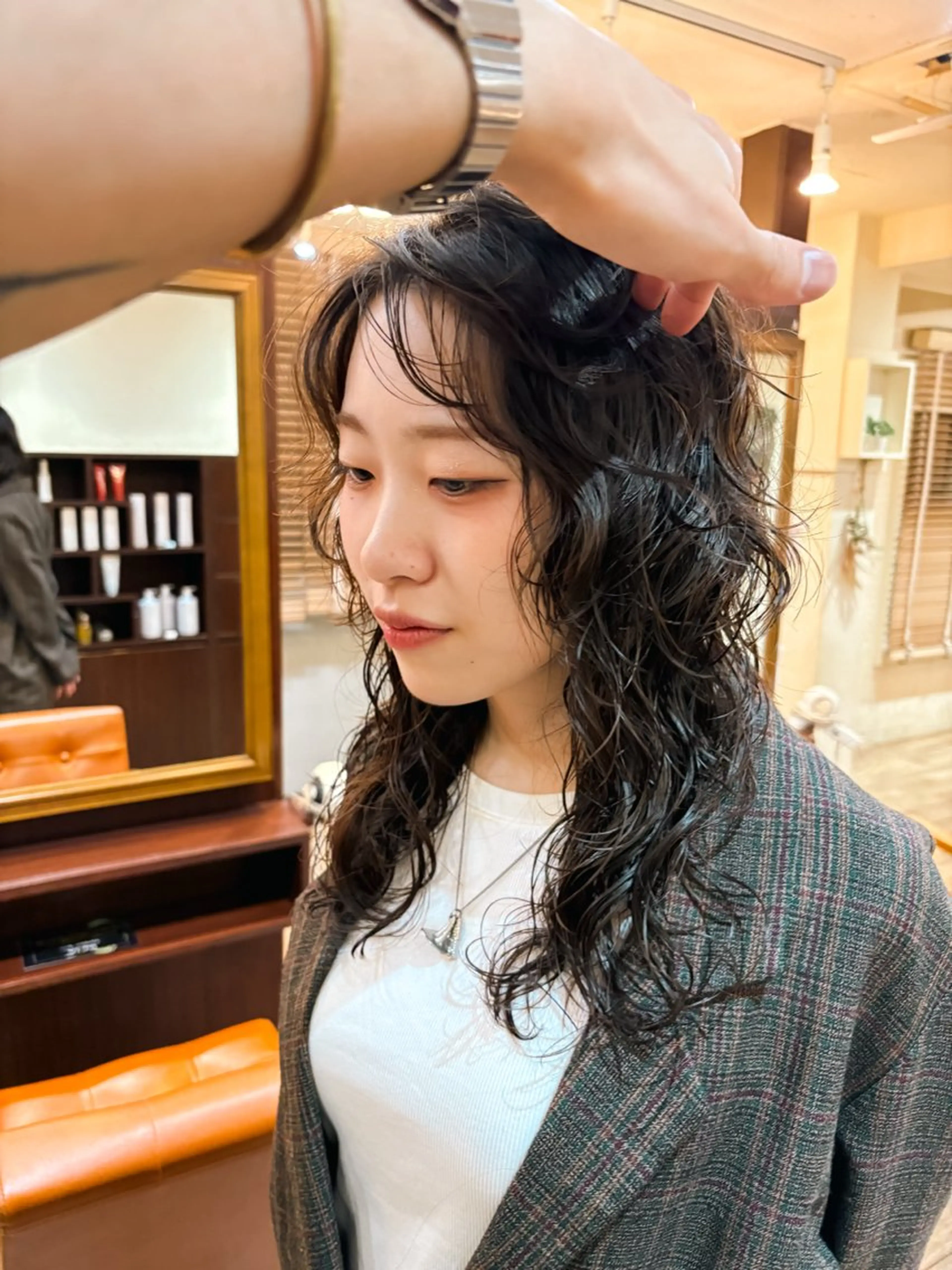 ロング パーマ Miyamoto Yasuchikaのヘアスタイル