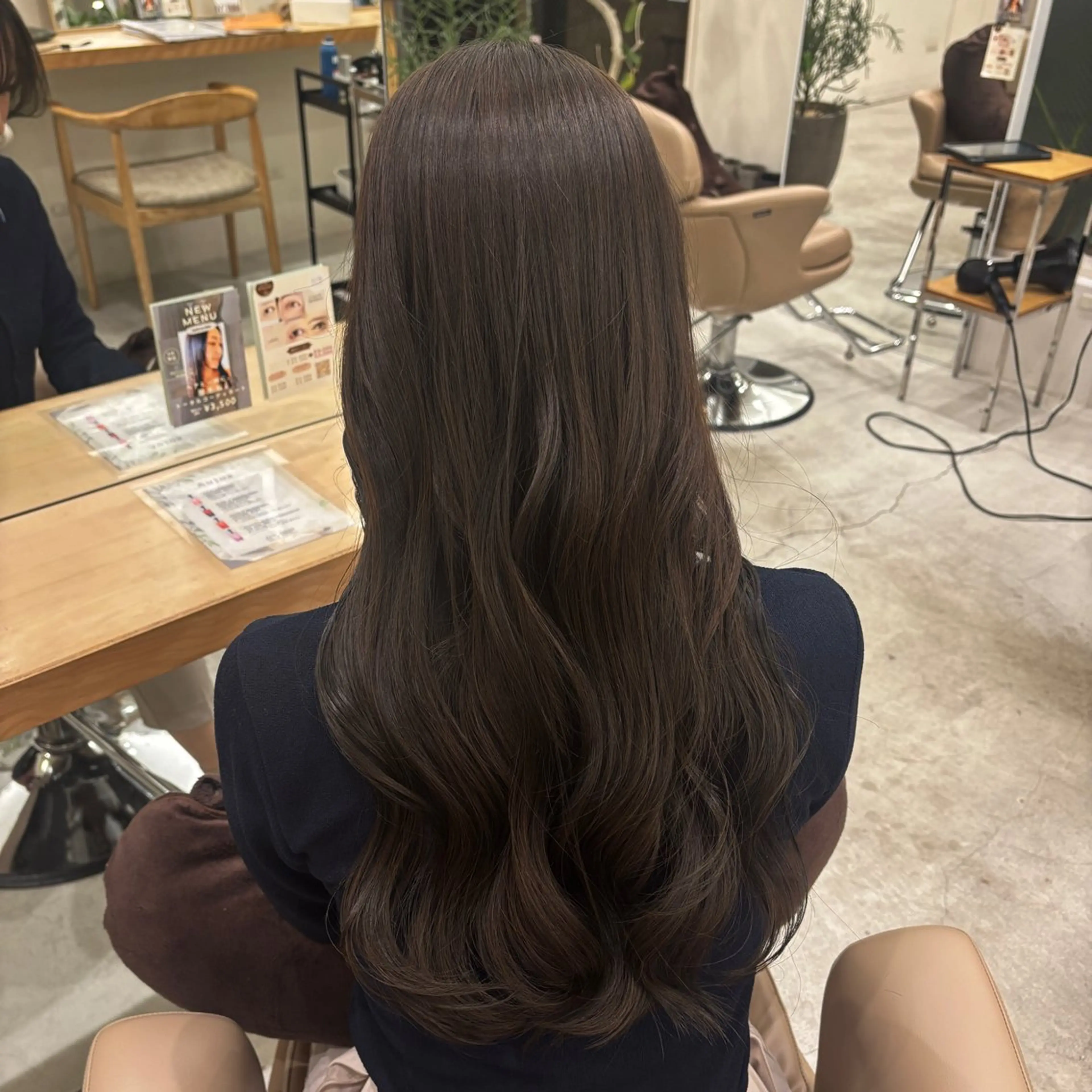 ロング カラー rion🪽 /wカラー・縮毛矯正のヘアスタイル