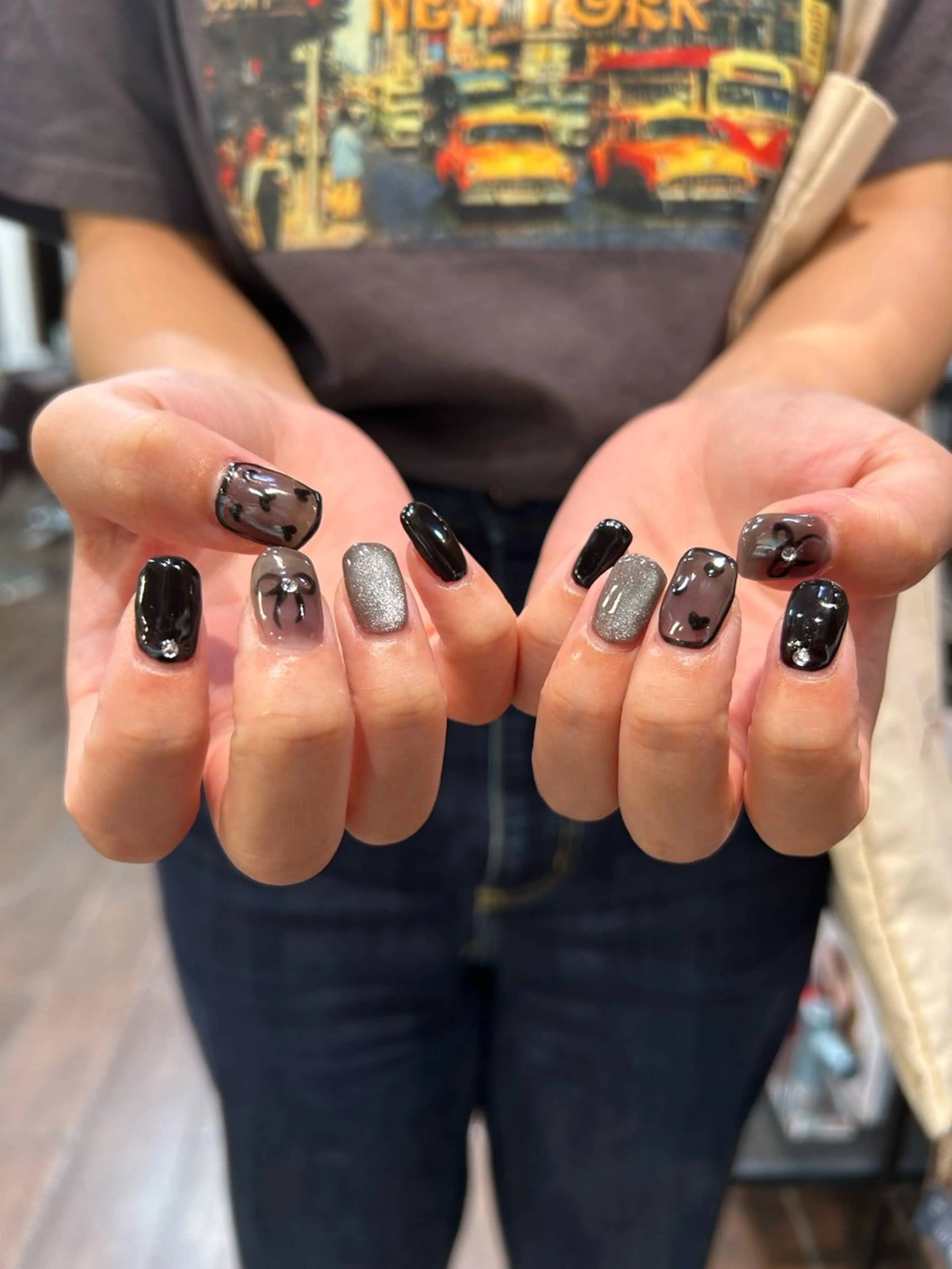 ネイル メンズネイル ハンドネイル メンズ/艶髪/カラー サクラ🌸のヘアスタイル