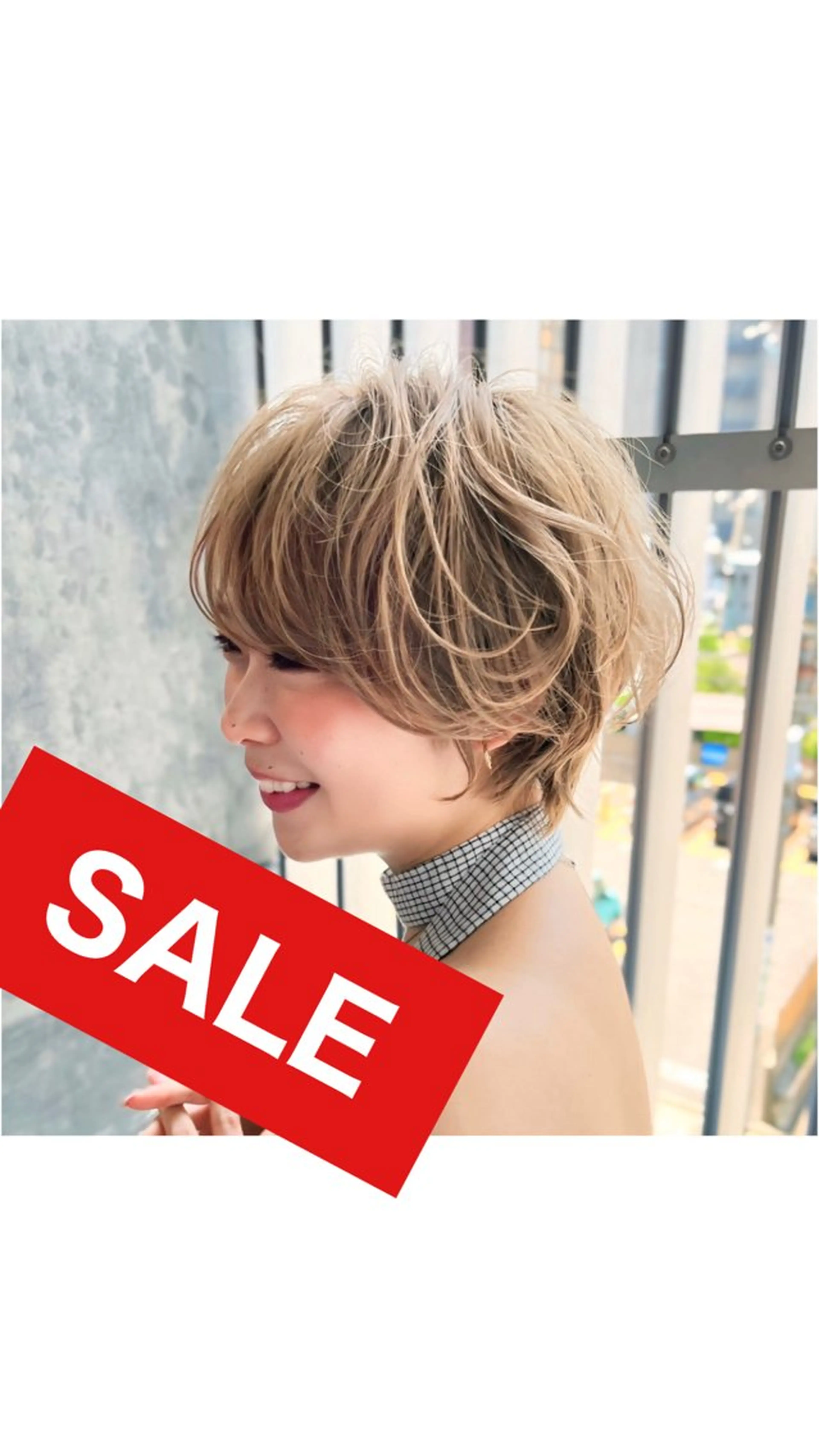 ショート カラー カット 🌟TOSHI/透明 感カラー/ショートのヘアスタイル