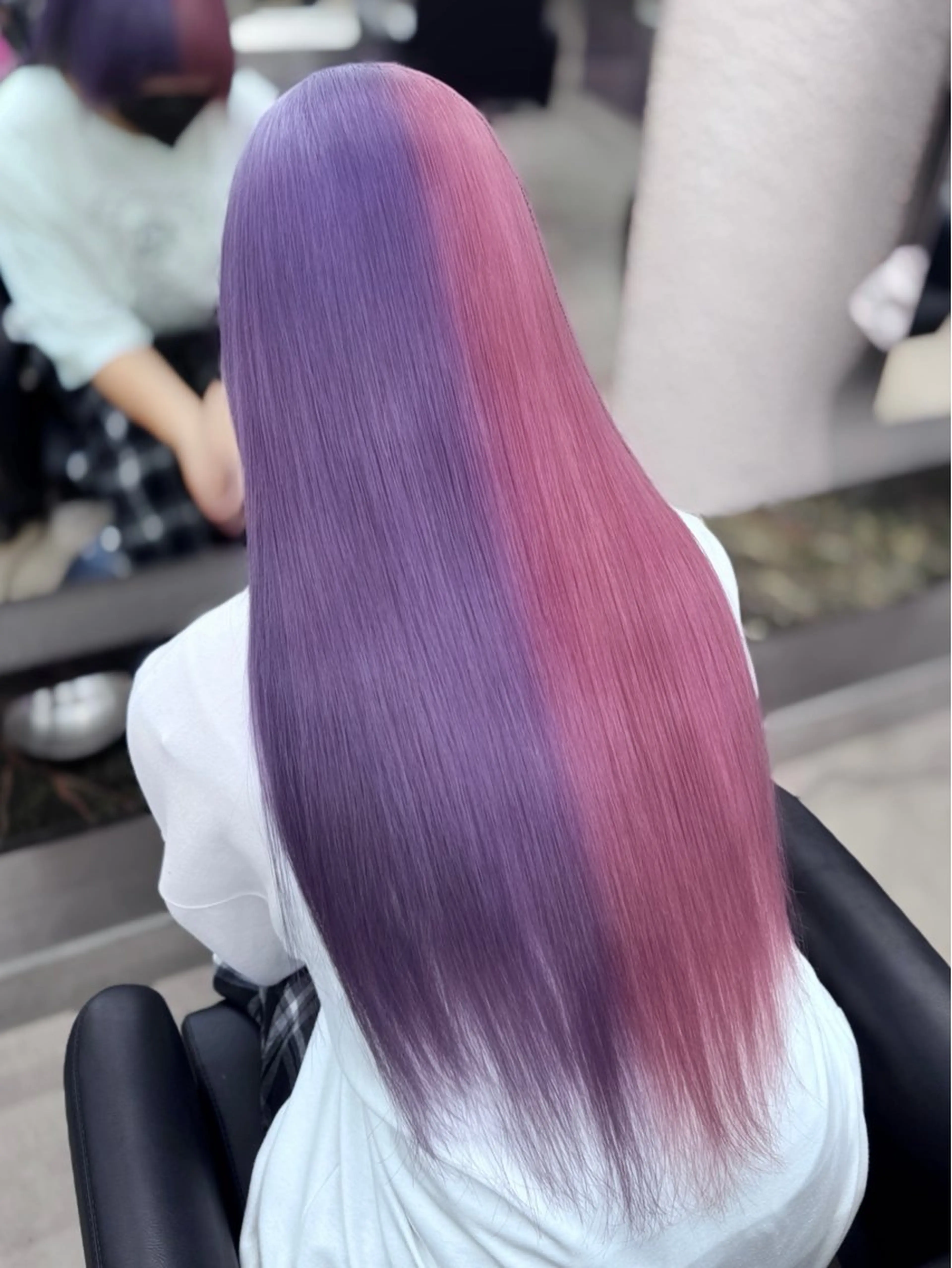 ハイブリーチ＋デザインカラー＋トリートメントの写真