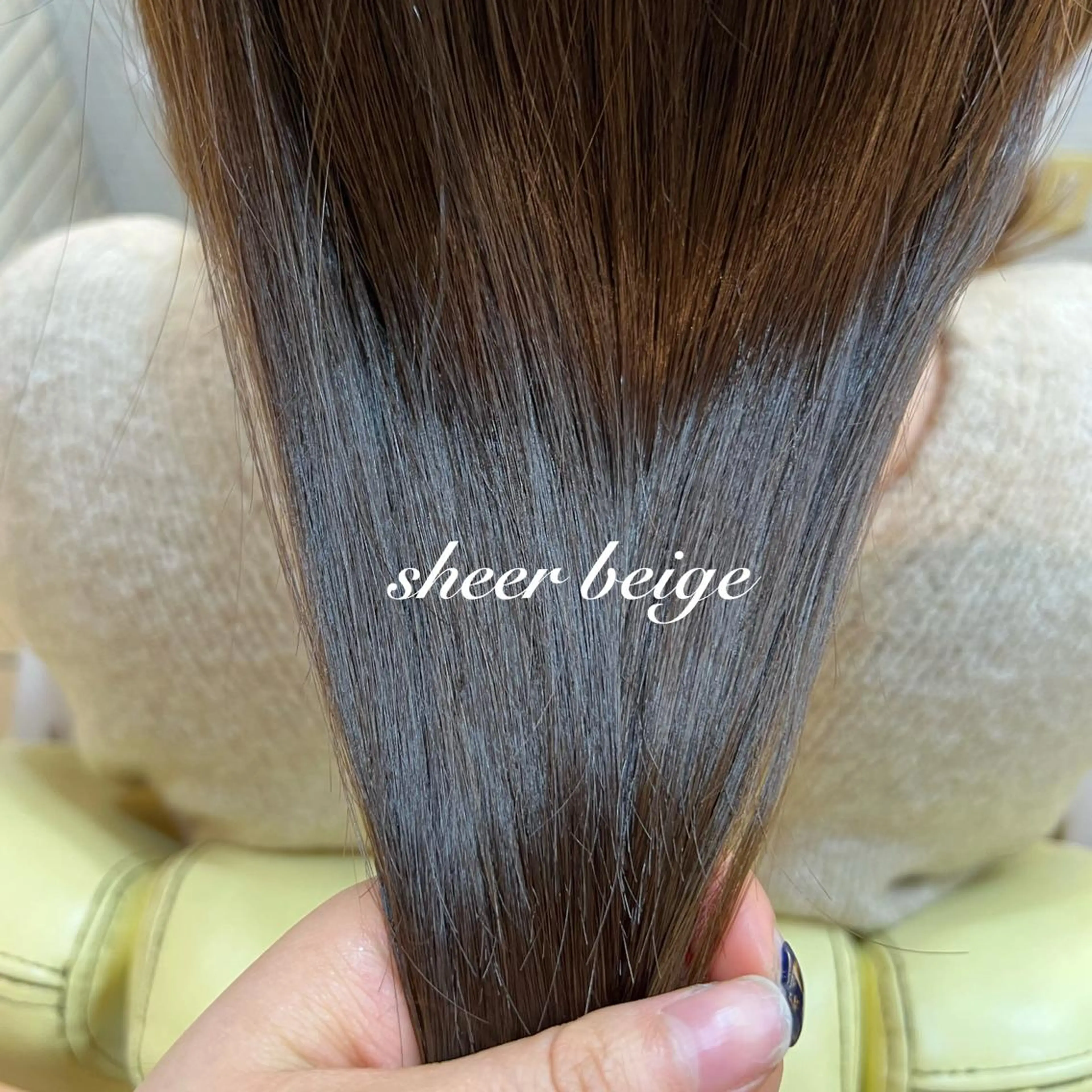 ミディアム カラー ブリーチ 透明感カラー ブリーチなしカラー カット ヘアカラー joliesse所属・しま ななこのヘアスタイル