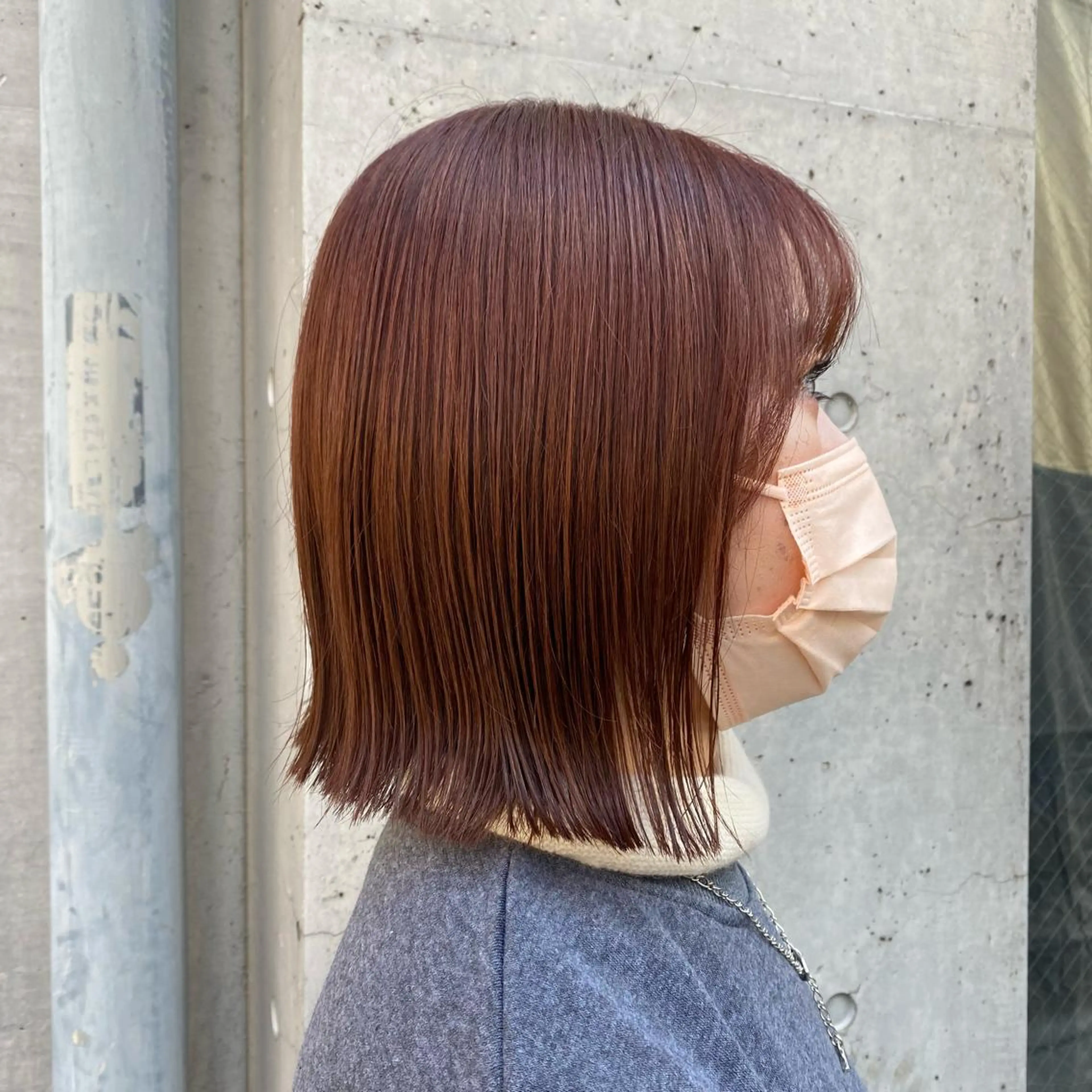 ミディアム カラー 🪭risa 暖色/レイヤー🪭のヘアスタイル