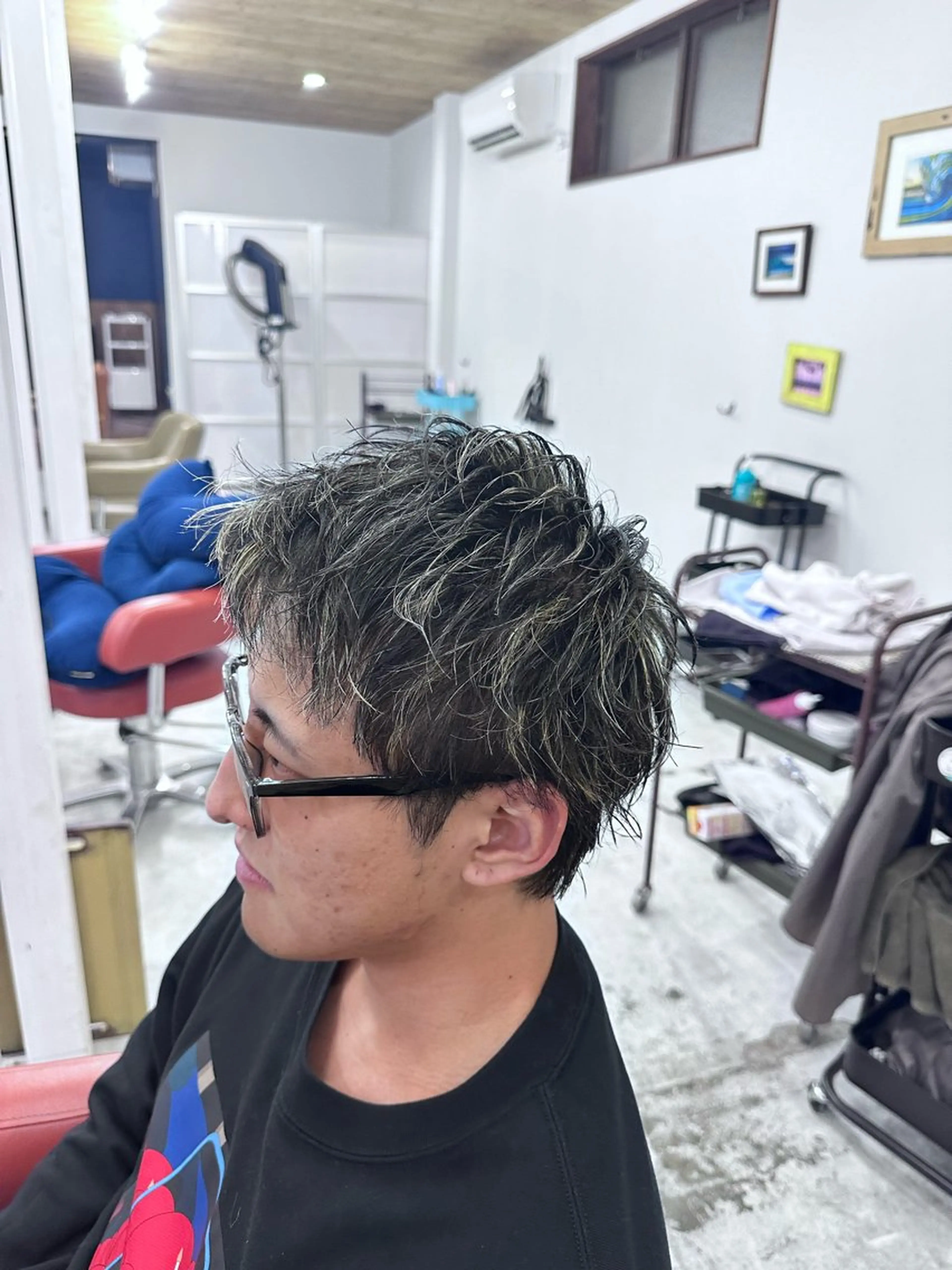 メンズ 椎木 琉聖のヘアスタイル