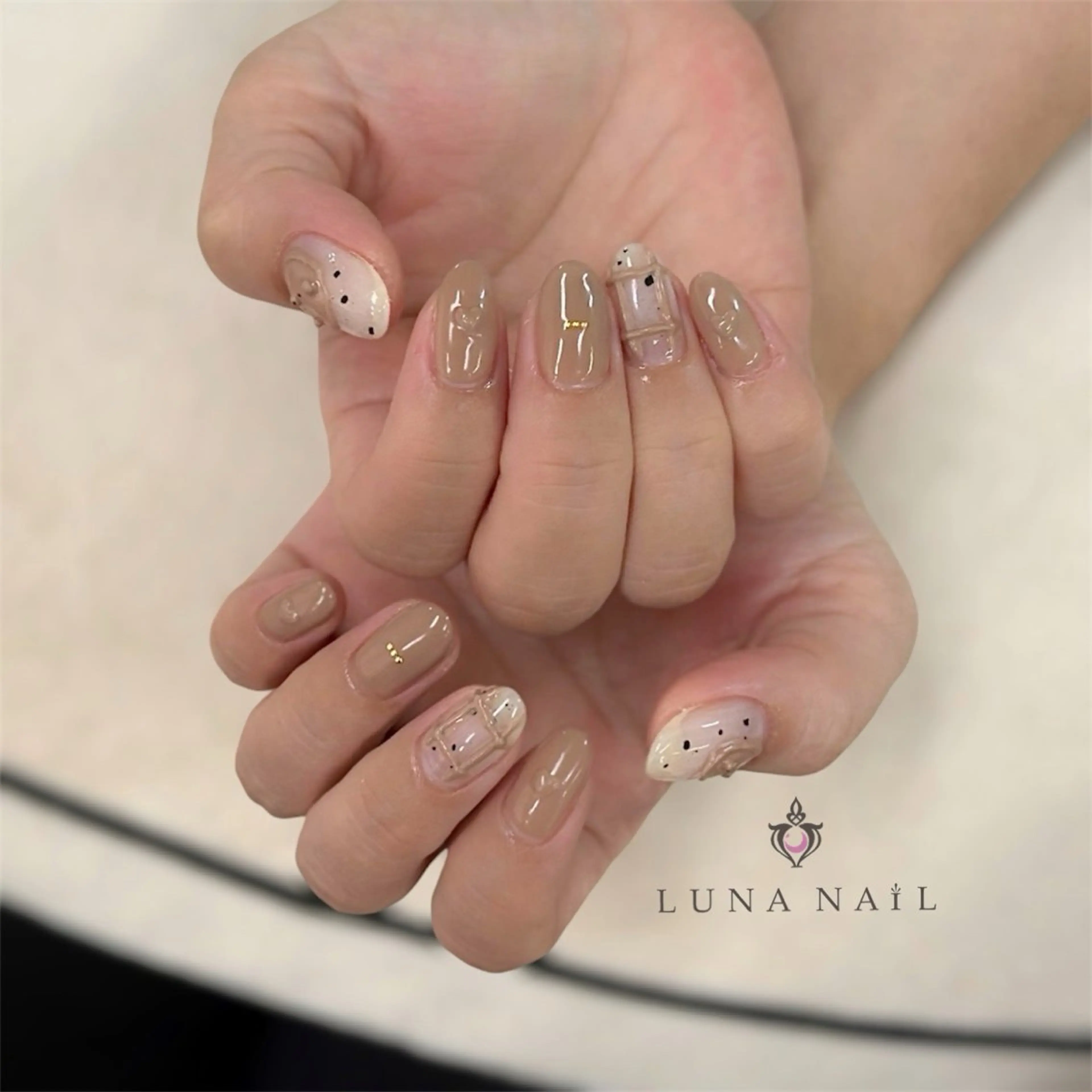 ネイル ハンドネイル アトリエ　ミモザ所属・いまむら あかりのネイルデザイン