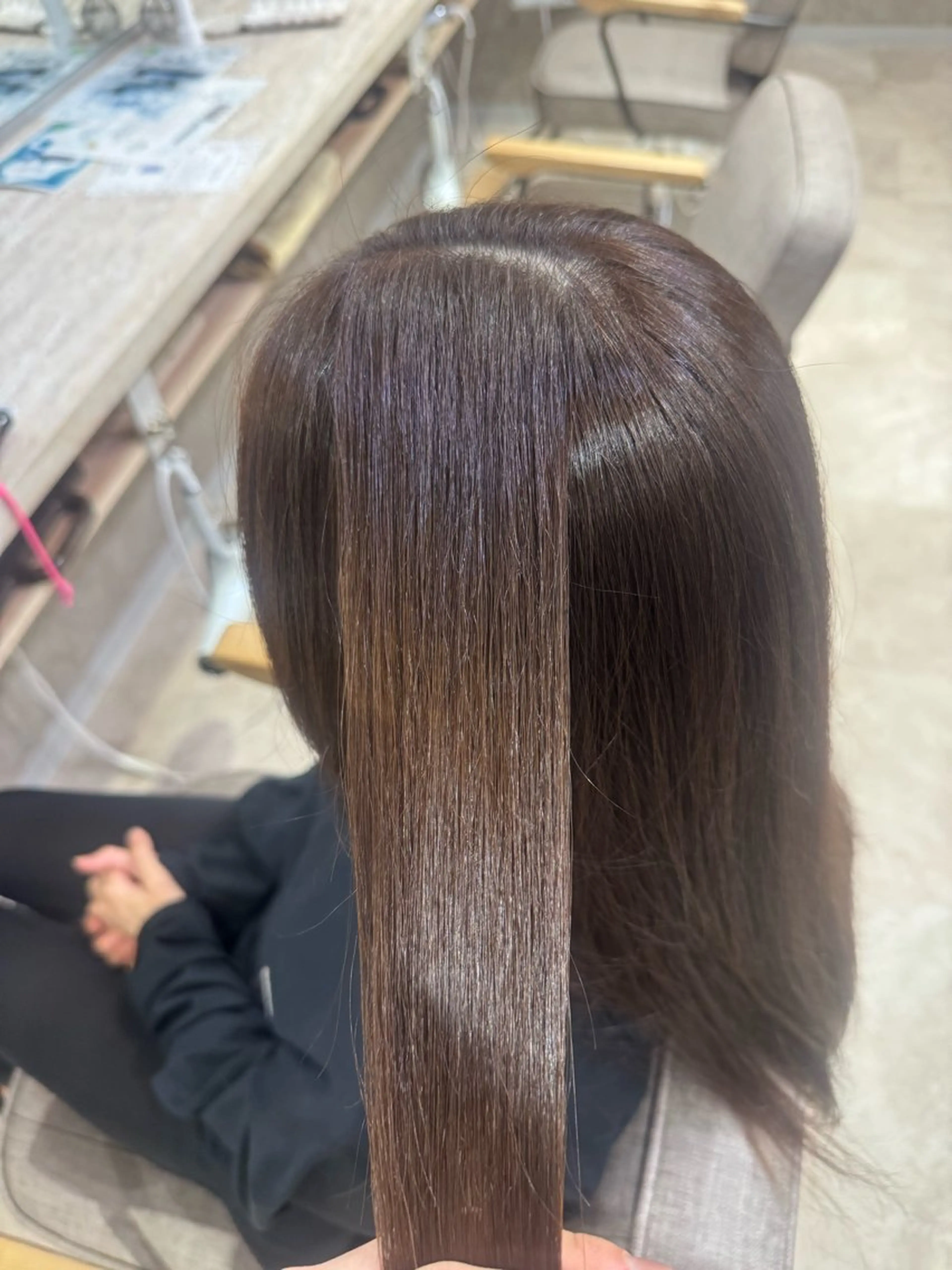 ブリーチ無し🙅‍♀️リタッチカラーの写真