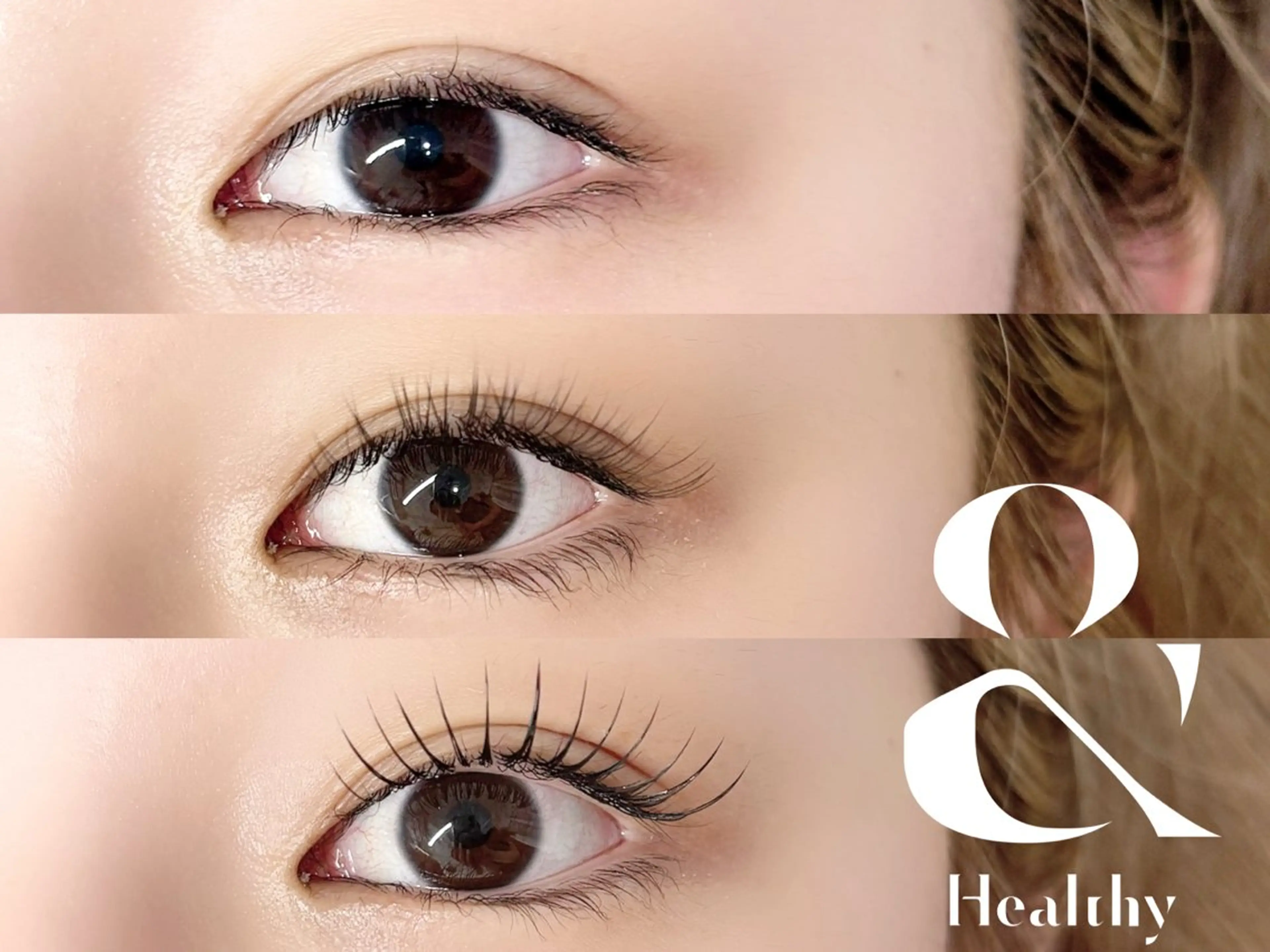 【⚡️LEDフラットラッシュ⚡️】&healthy（エク✖️パーマ）100本の写真