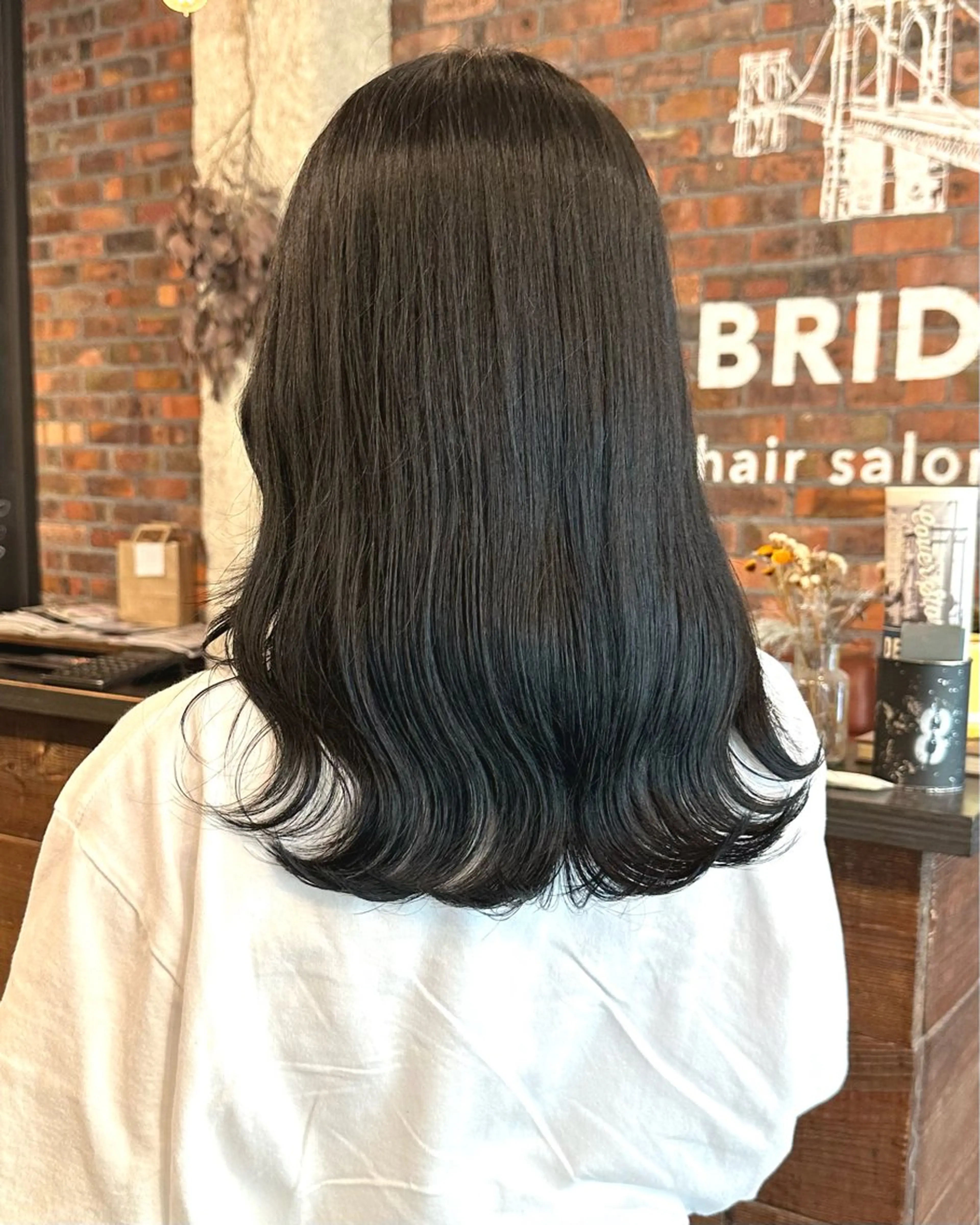 ミディアム カラー カット ヘアカラー トリートメント 村田 来倖のヘアスタイル