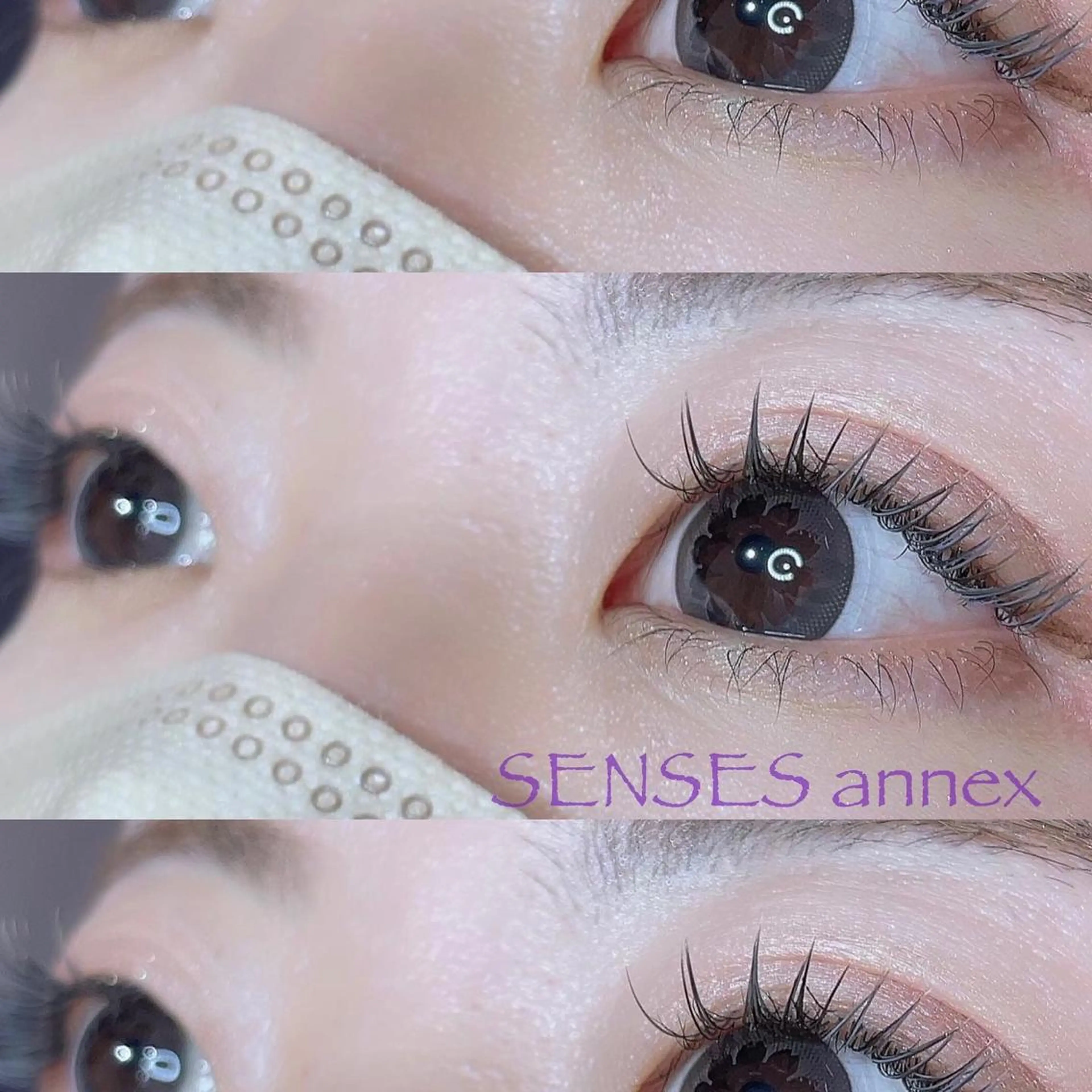 マツエク・マツパ カラーマツエク マツエク SENSES_ WAKAのマツエク・マツパデザイン