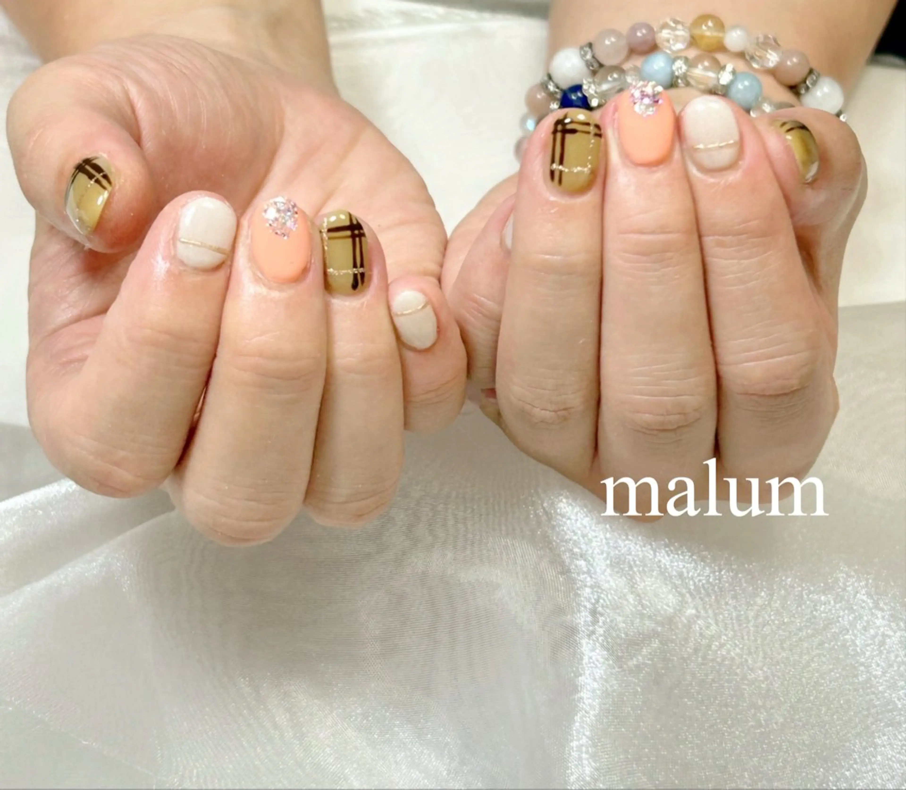 ネイル ハンドネイル malum nailのネイルデザイン
