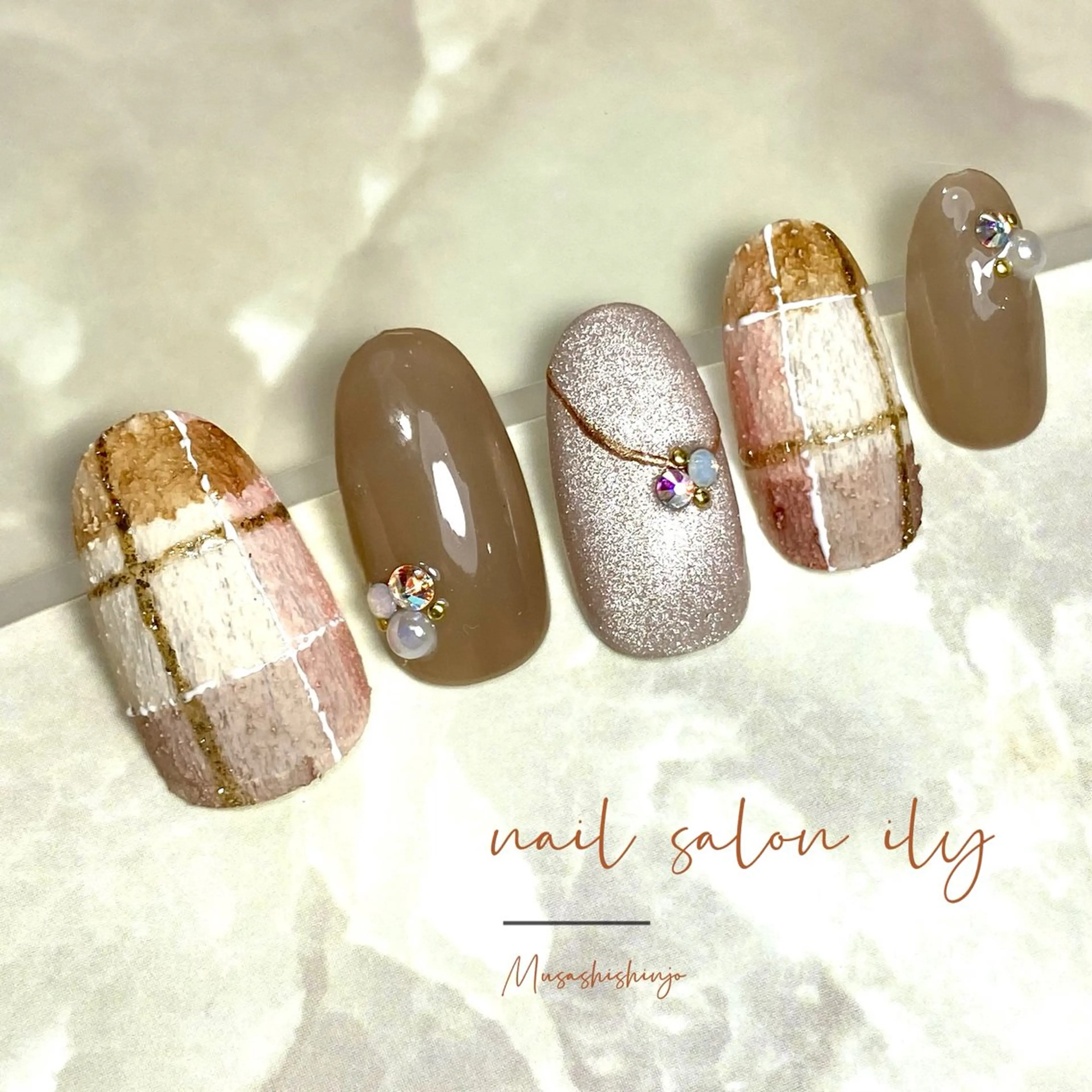 ネイル nail salon ily 武蔵新城のネイルデザイン
