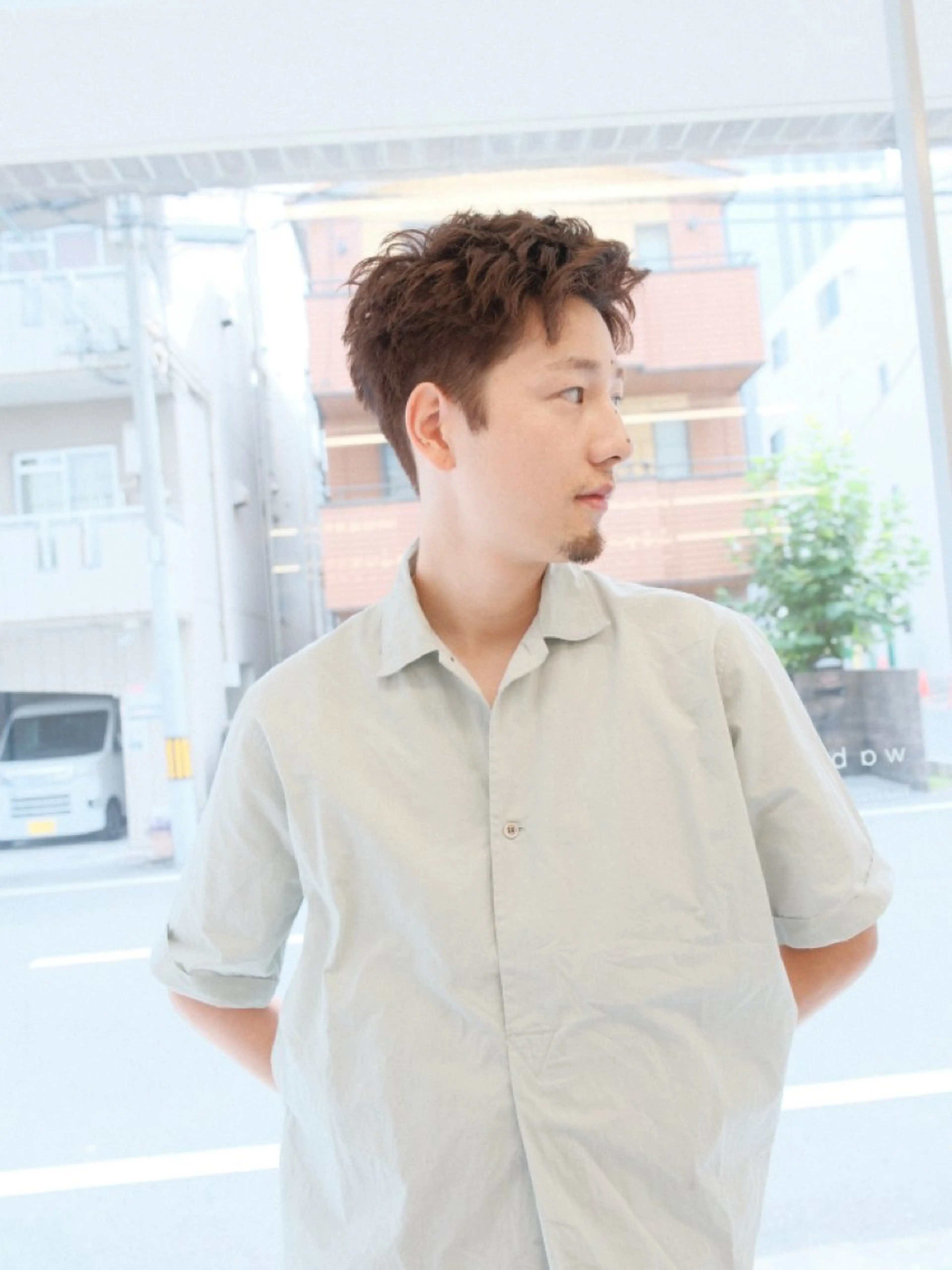 ショート wabi  hair salon所属・wabi/艶カラー タカハシ　トモヒロのヘアスタイル