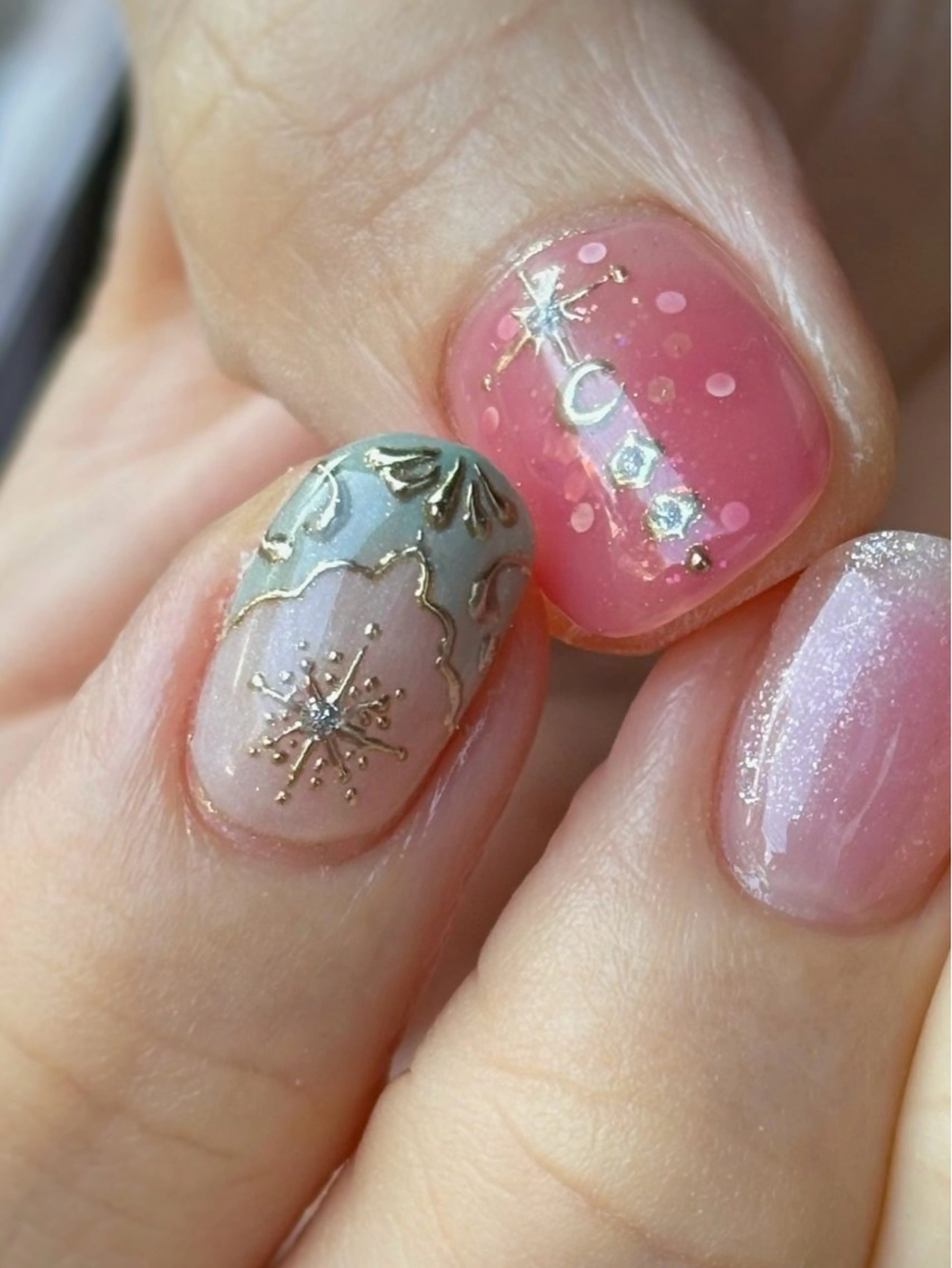 ネイル ハンドネイル FIORITURA Maikoのネイルデザイン