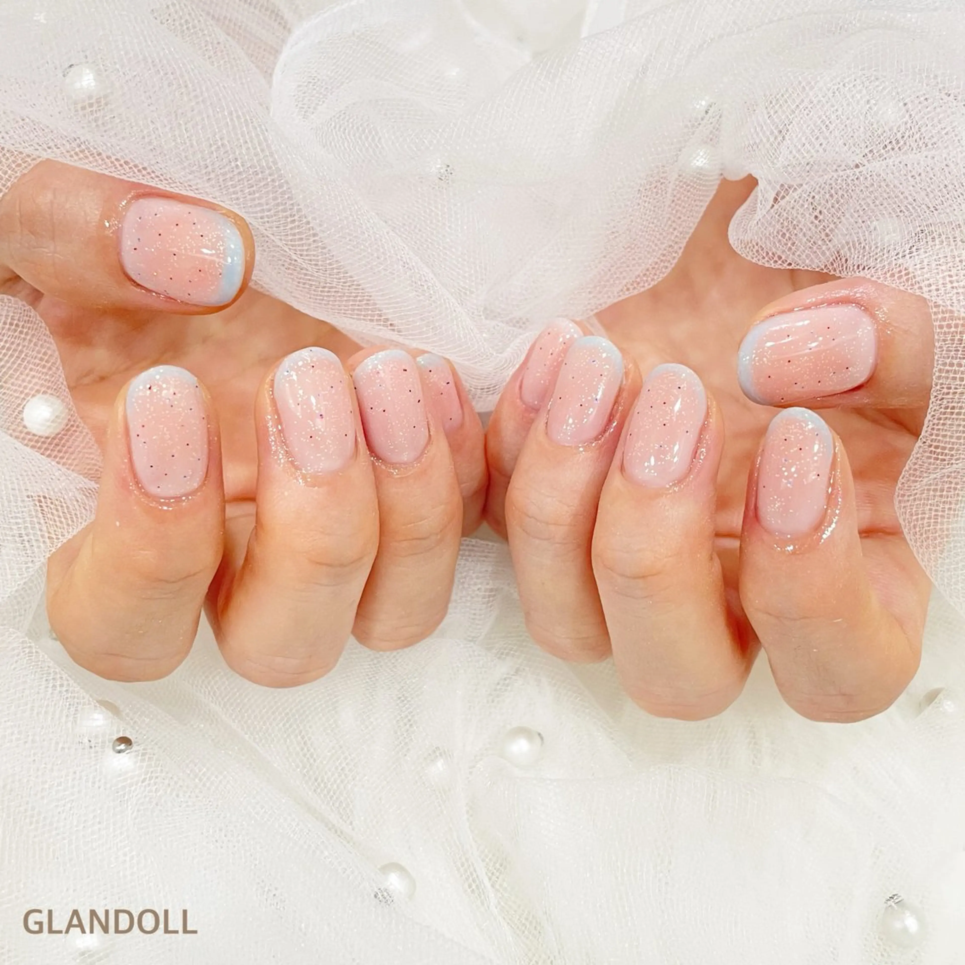 ネイル 持ち込み ハンドネイル GLANDOLL YURIのネイルデザイン