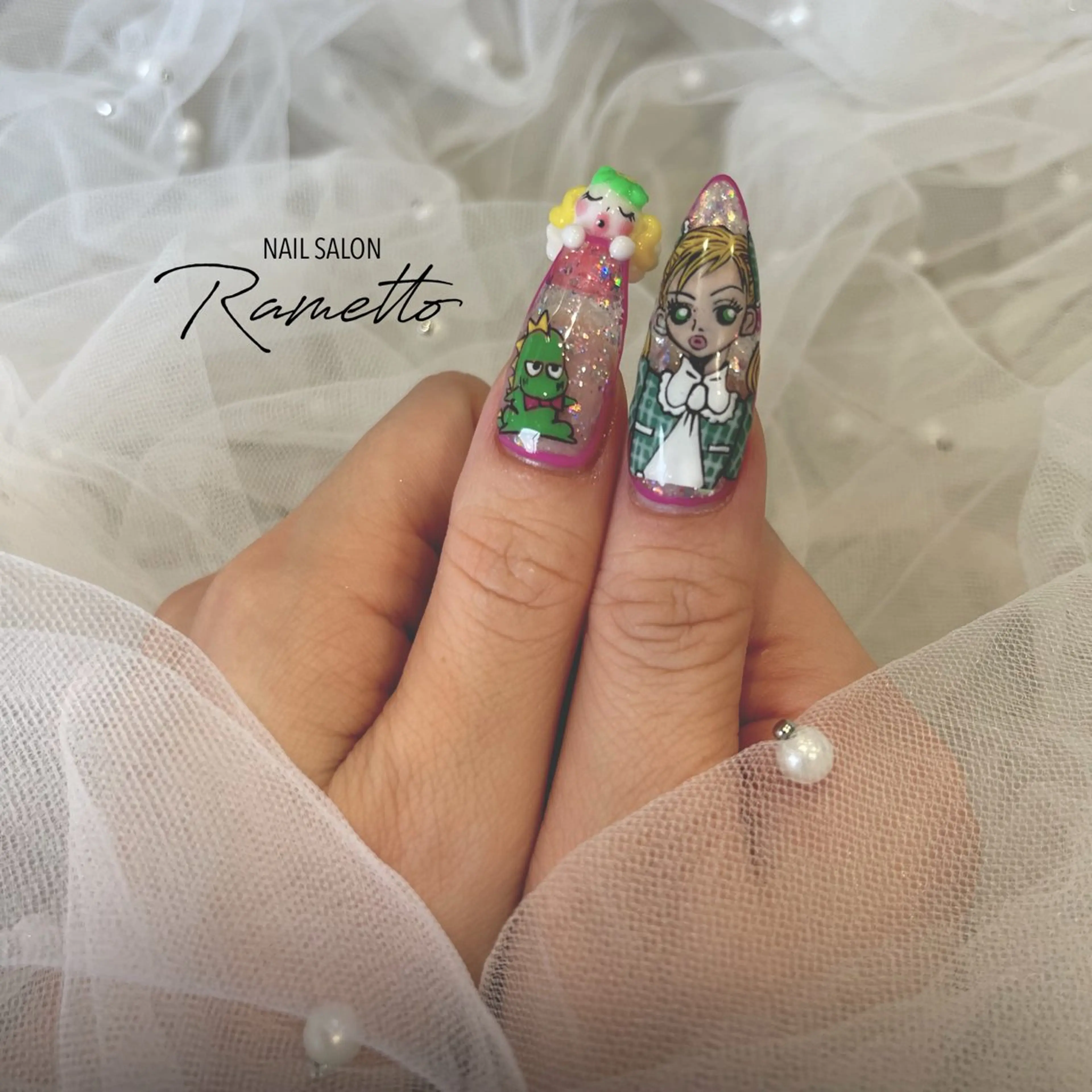 ネイル ハンドネイル NAILSALON Ramettoのネイルデザイン