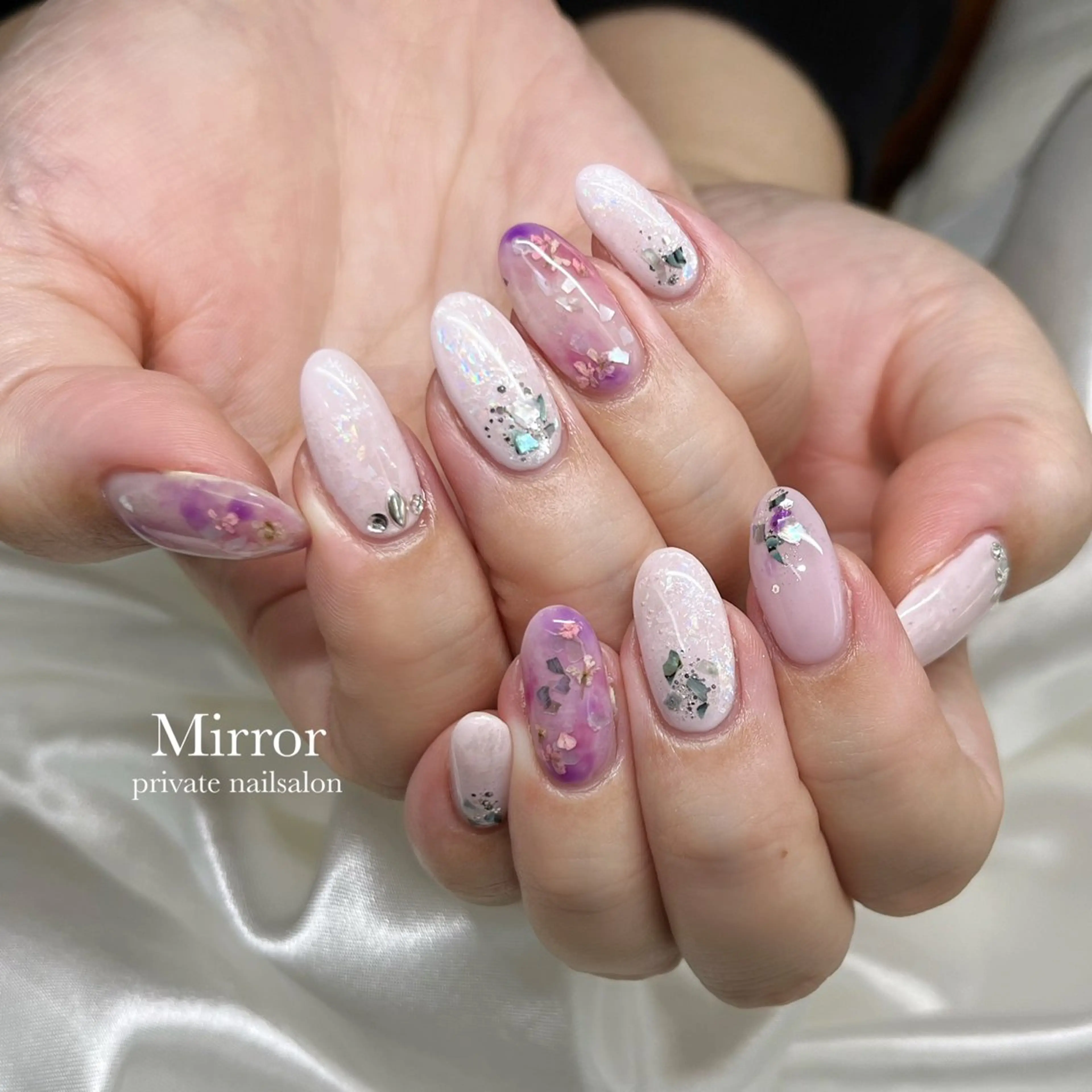 ネイル ハンドネイル nailsalon Mirrorのネイルデザイン