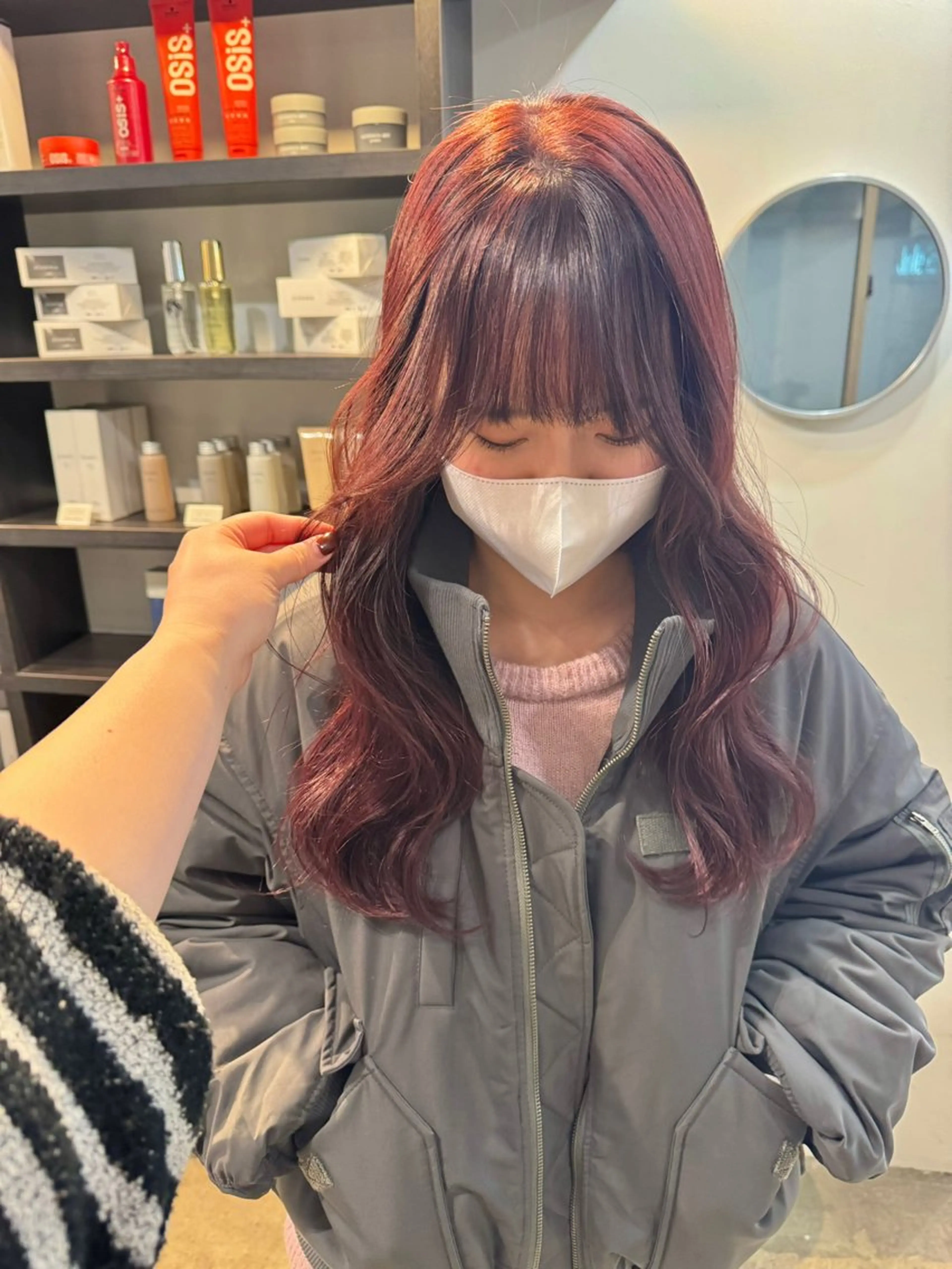 ロング カラー ヘアアレンジ カット ヘアカラー 🪽似合わせカラー RENA.🪽🩶のヘアスタイル