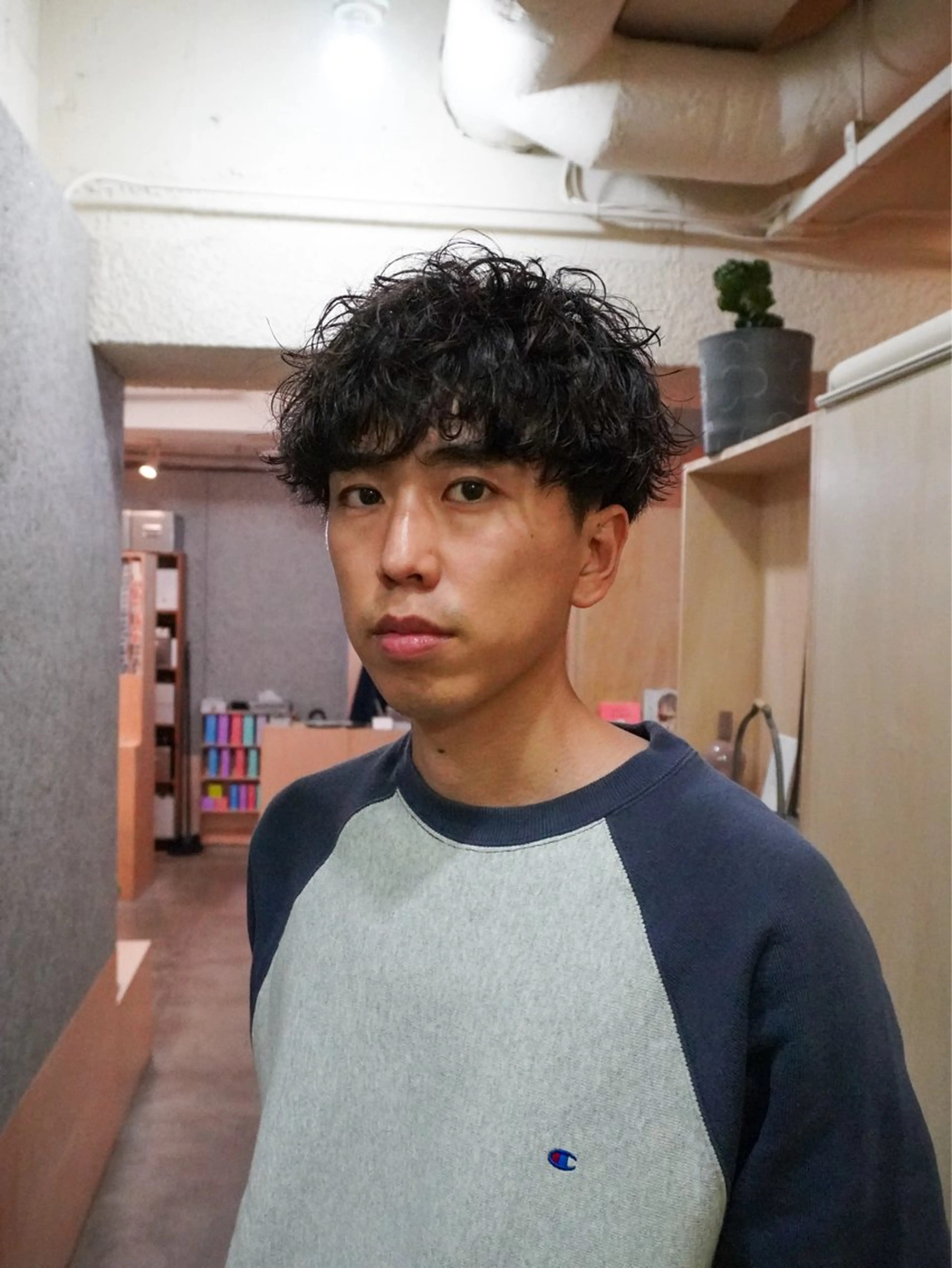 パーマ メンズ メンズパーマ 波巻きパーマ カット パーマ 💇‍♂️キョウヤ パーマ特化💇‍♂️のヘアスタイル