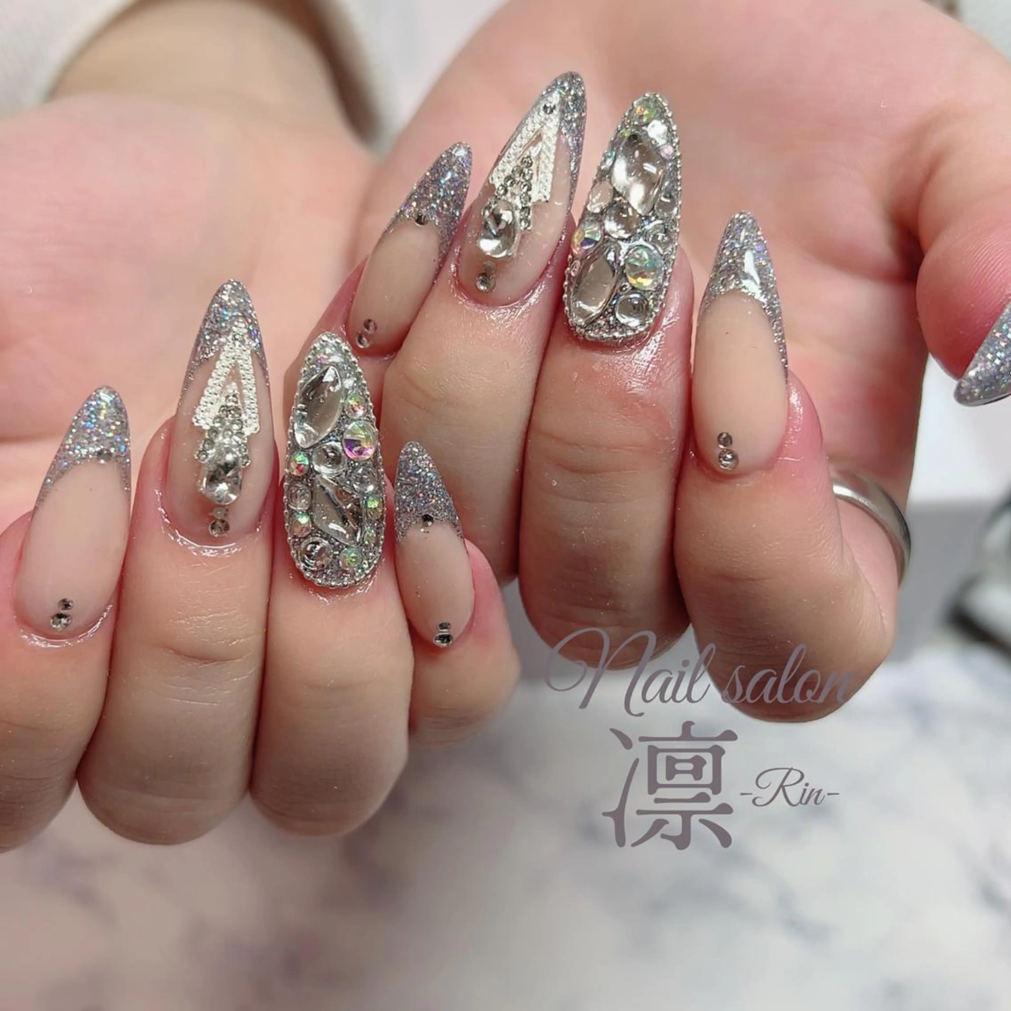 ネイル スカルプネイル private salon凛のネイルデザイン