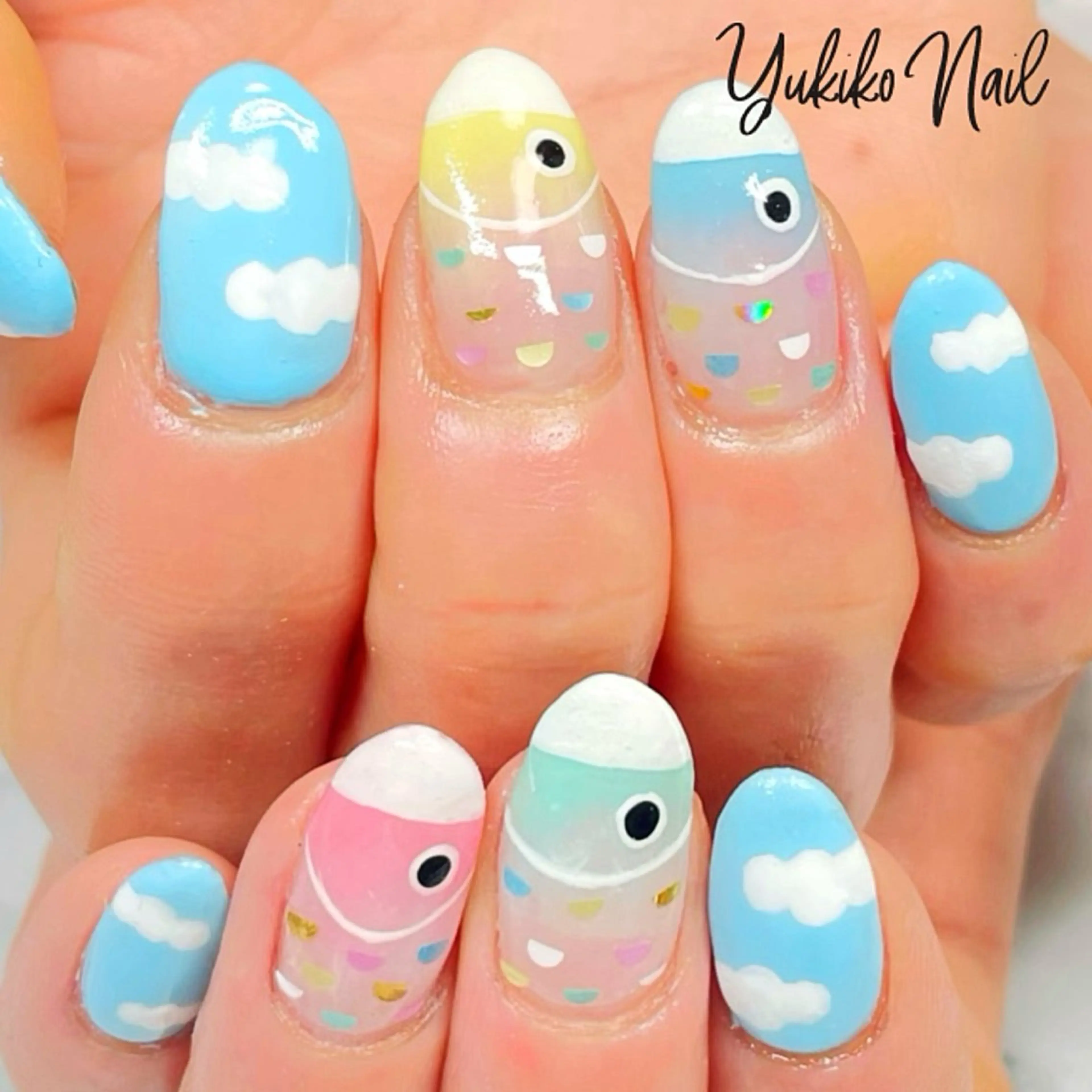 ネイル 持ち込み ハンドネイル ユキコ ネイルのネイルデザイン
