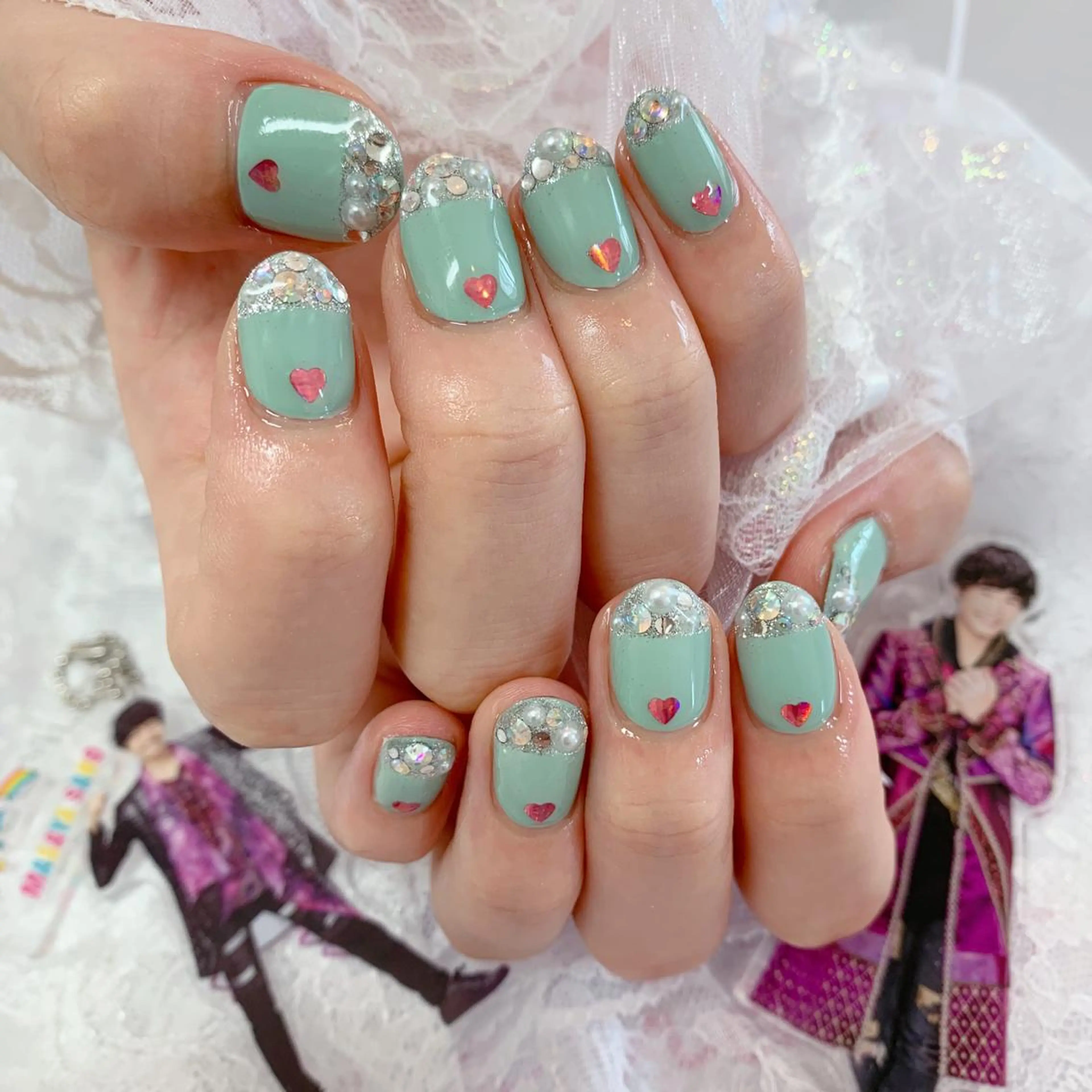 ネイル ハンドネイル La neige* yuki 🥯🍑のネイルデザイン