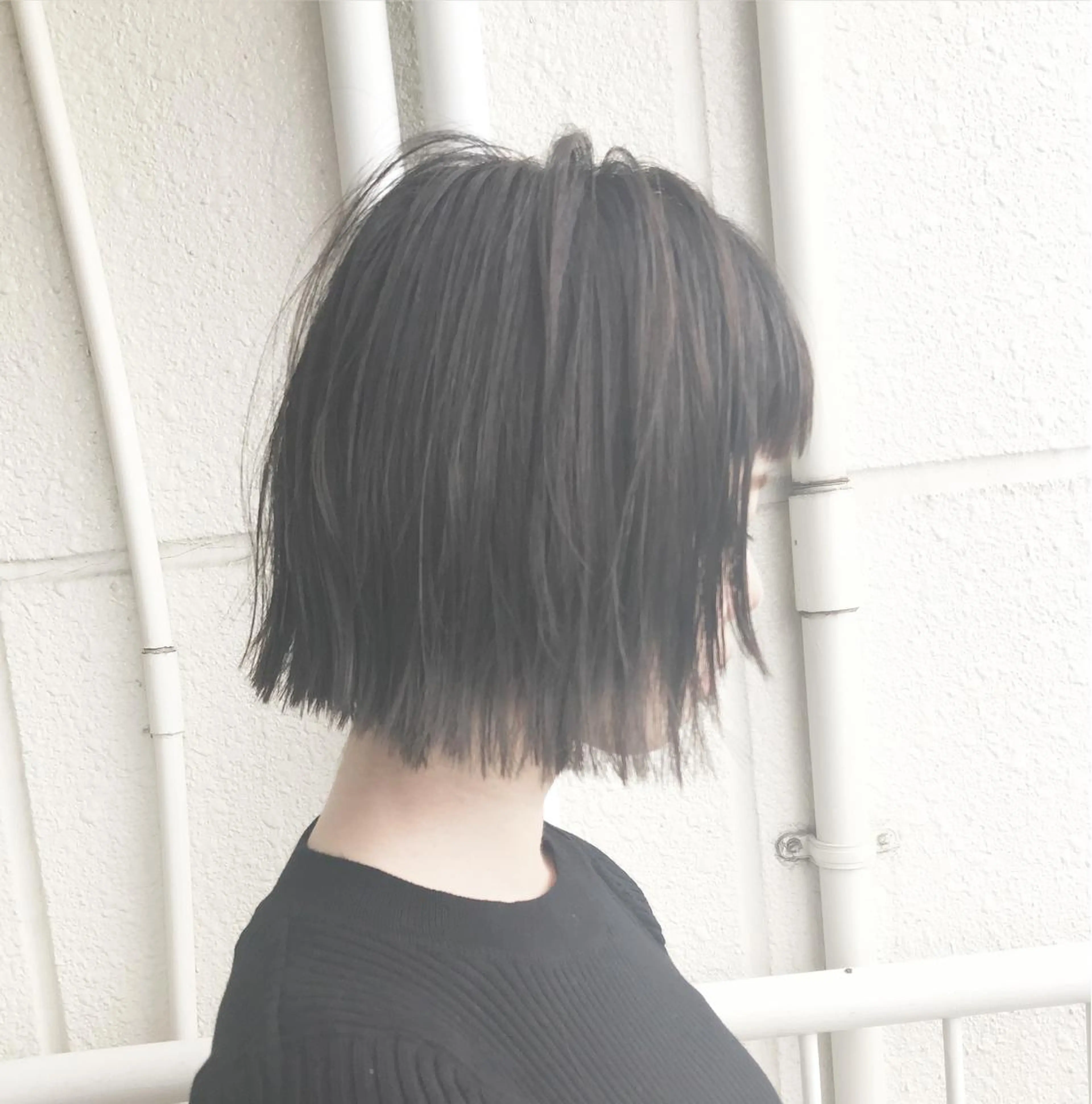 ショート カラー ブリーチ ダークグレー ダークグレージュ グレージュ ブリーチなしカラー カット ヘアカラー トリートメント 髪質改善満足度NO1 山下のヘアスタイル