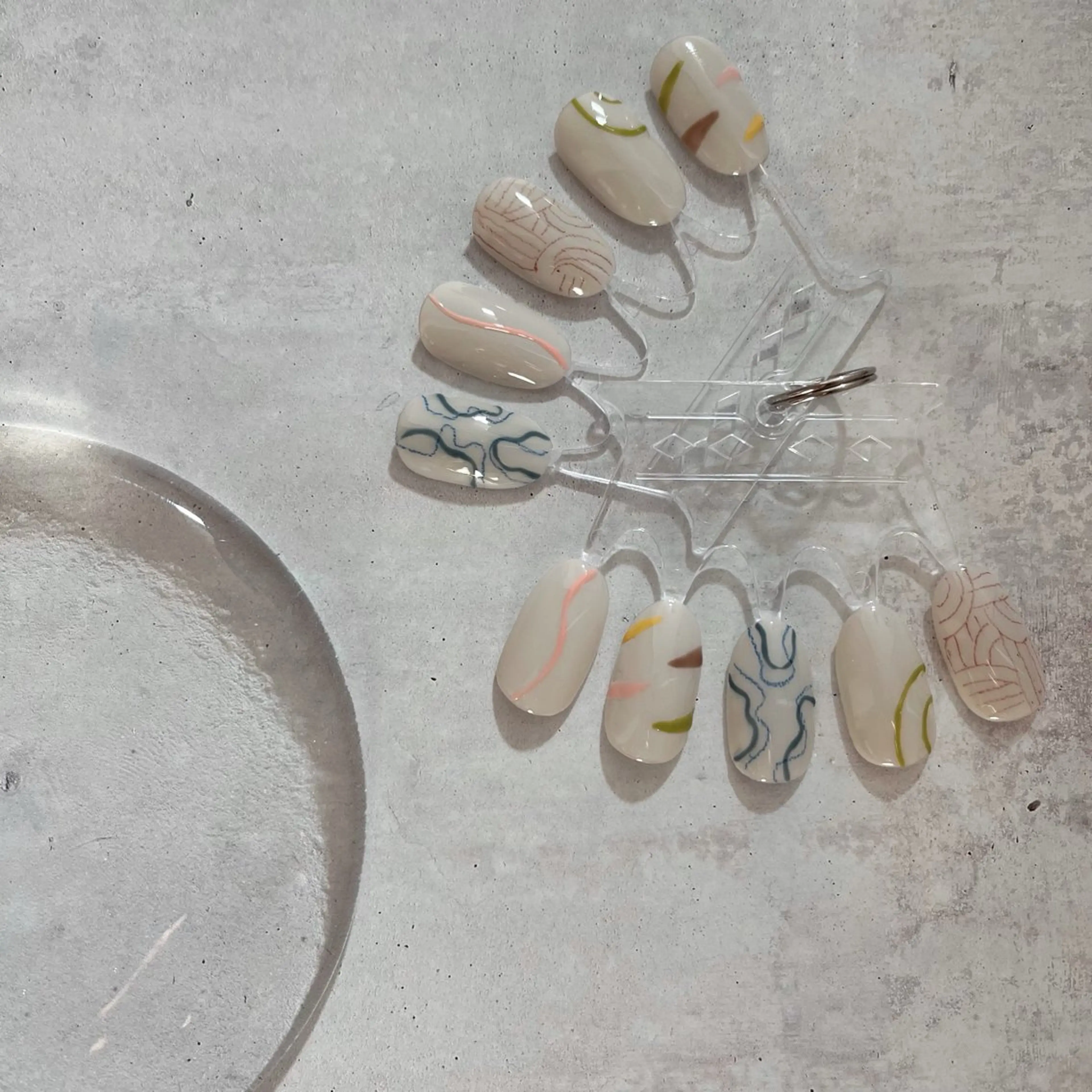 ネイル パステルネイル K Aのネイルデザイン