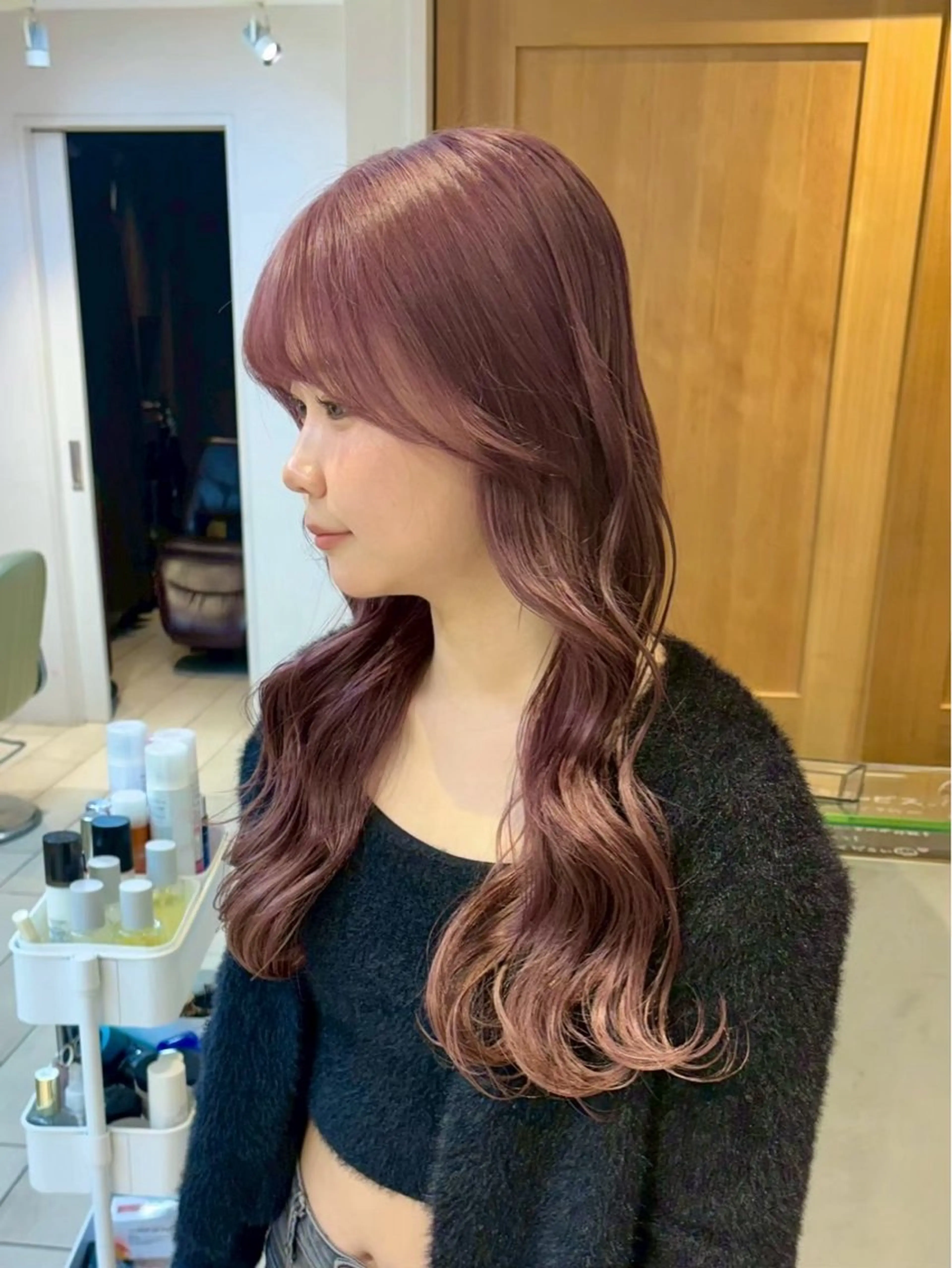 カラー 鈴木 珠奈のヘアスタイル